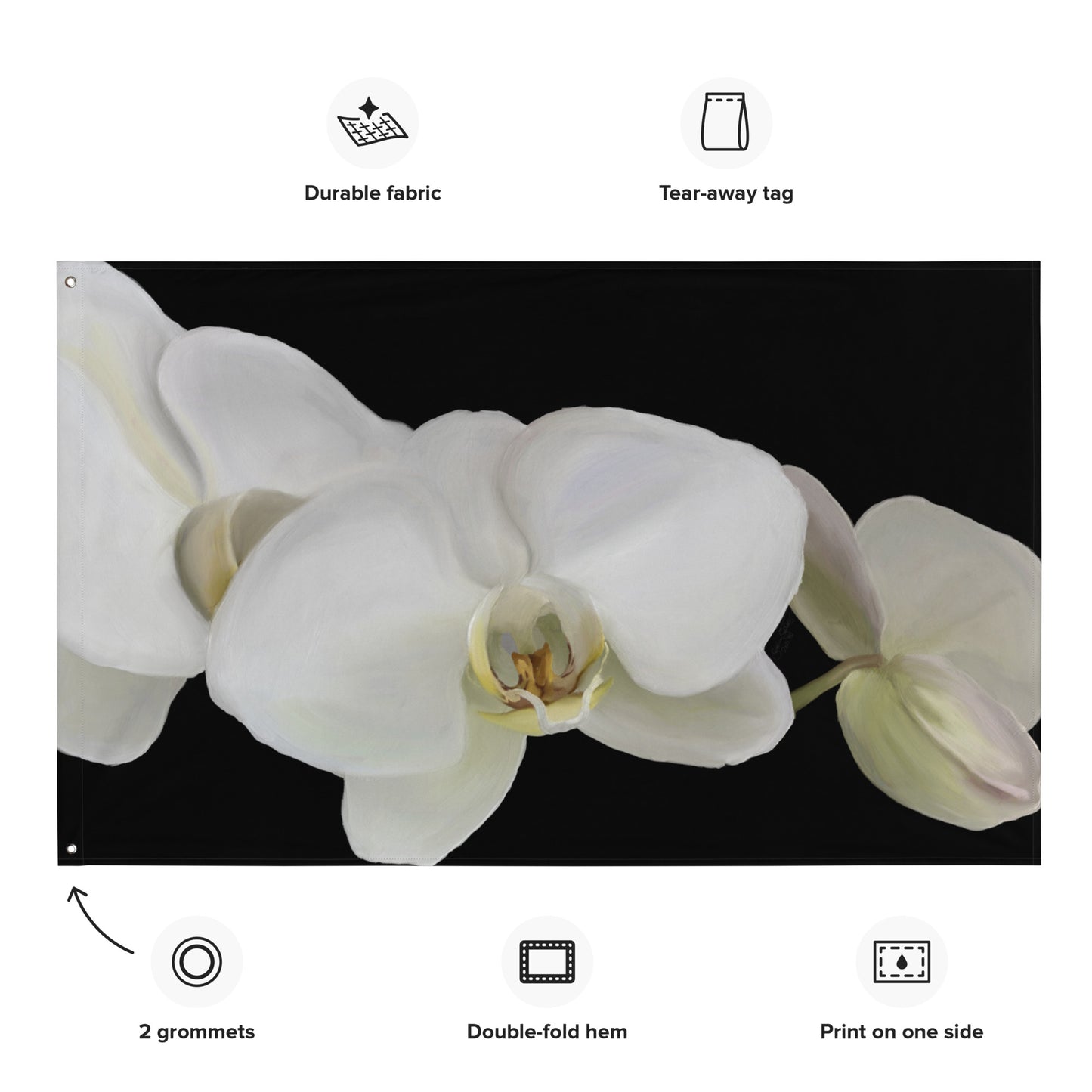 Casper’s Orchid Flag