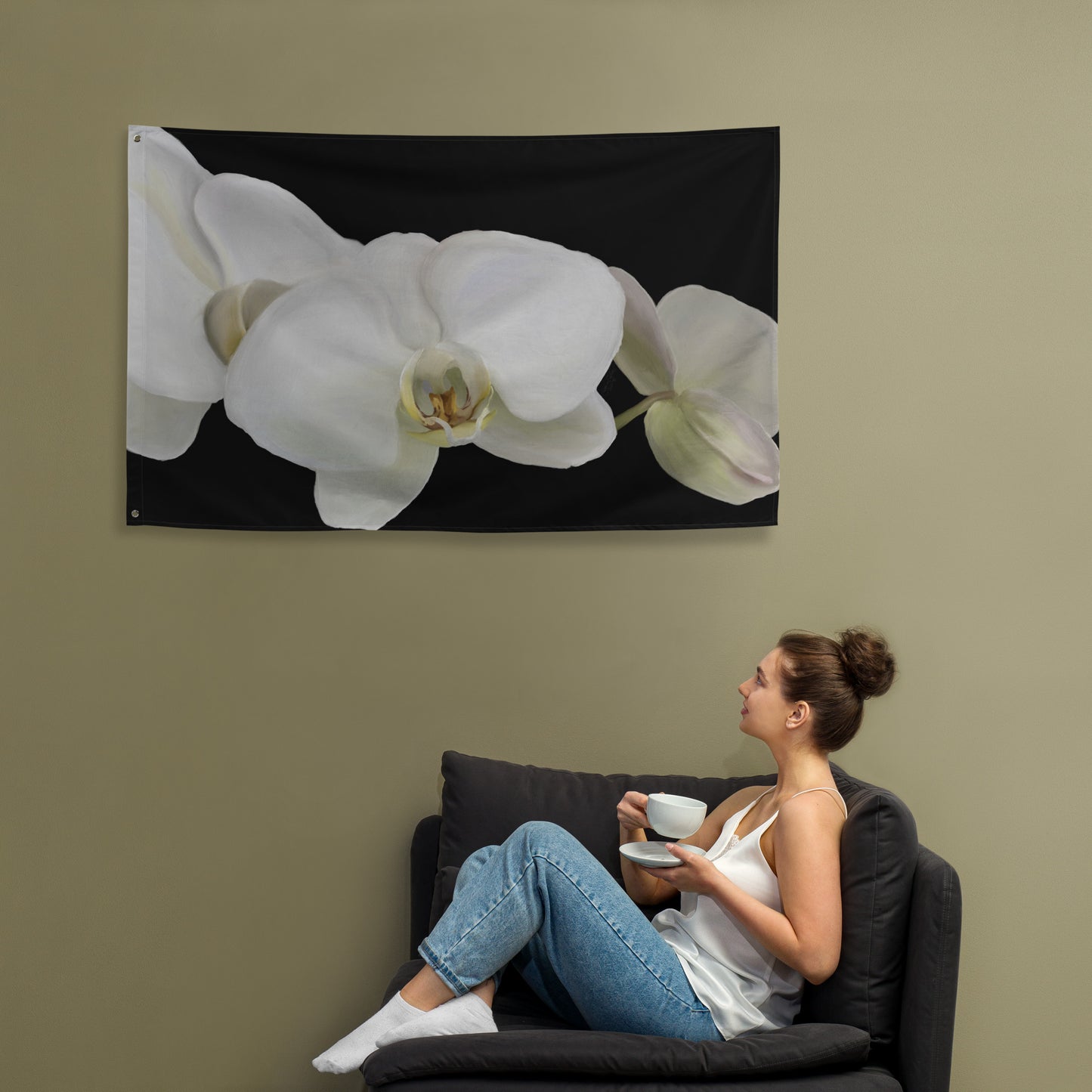 Casper’s Orchid Flag