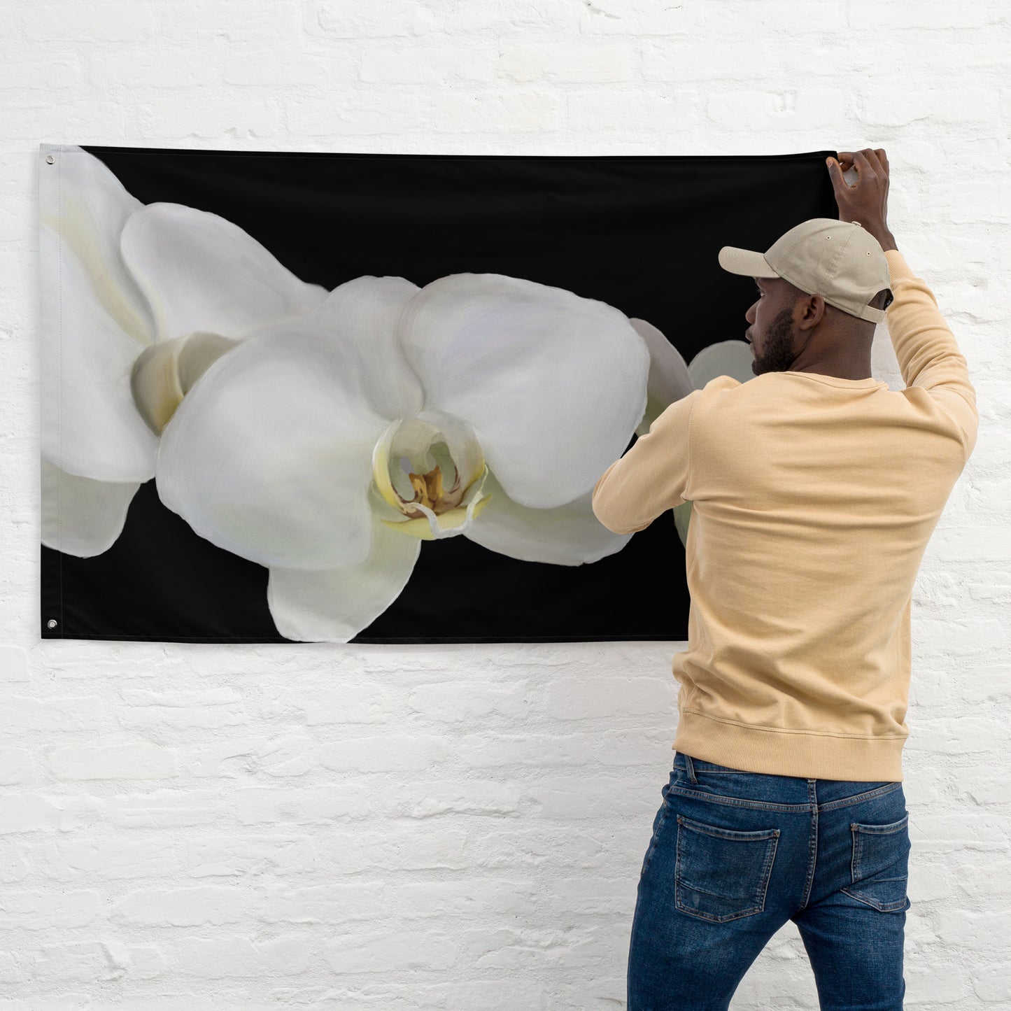 Casper’s Orchid Flag