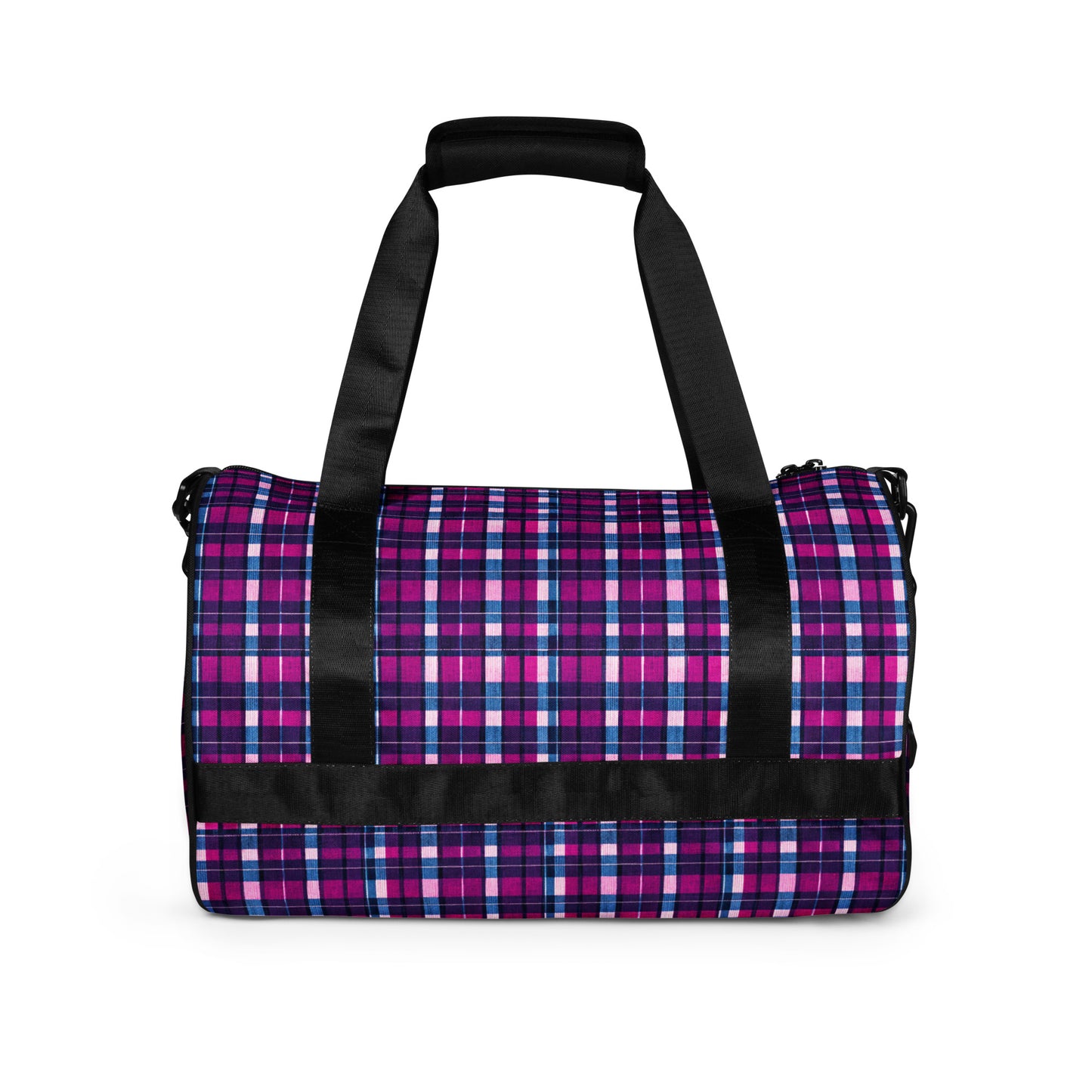 Fuchsia Fusion Check gym bag