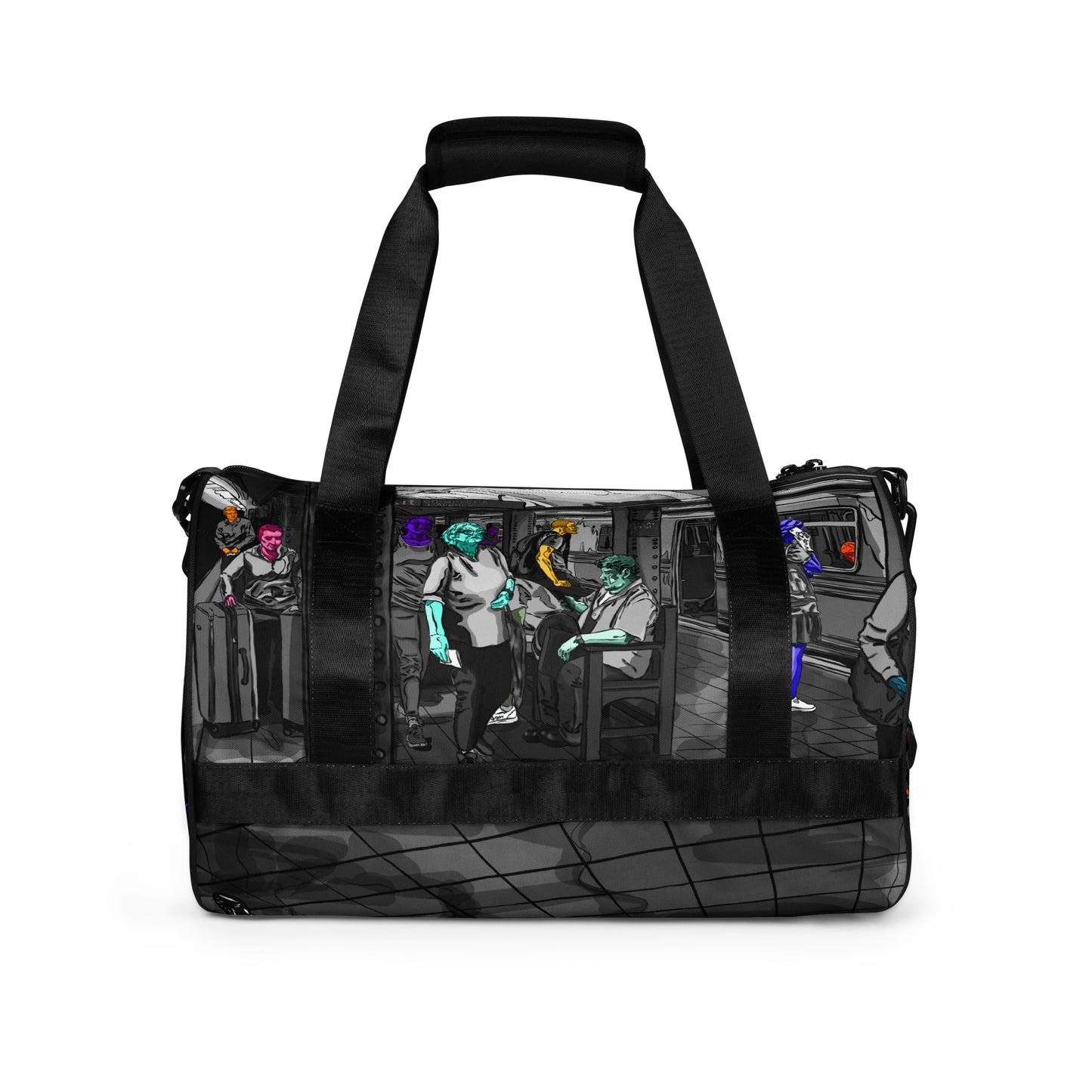 Lexington Station NYC Subway gym bag