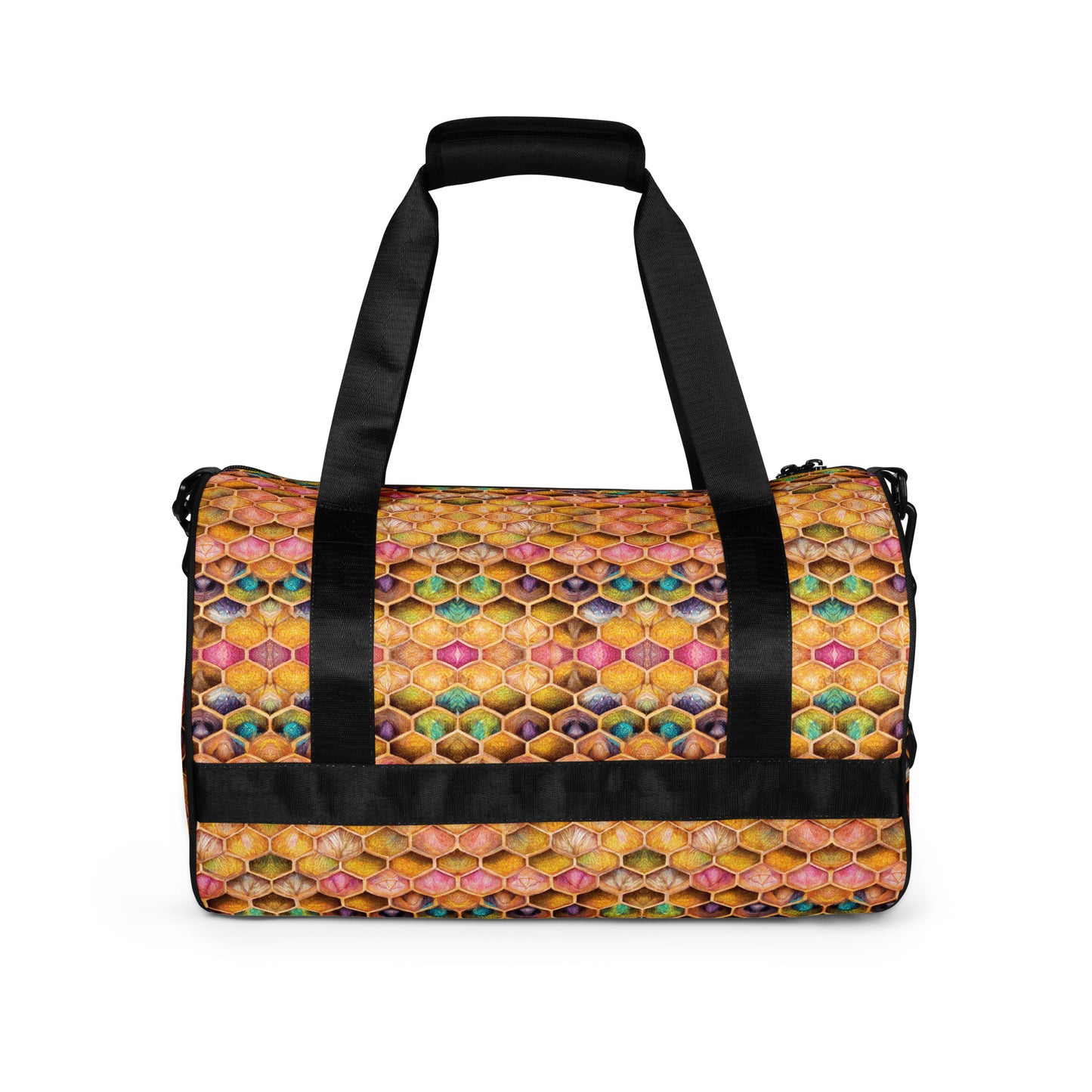 Rainbow Hive Radiance gym bag