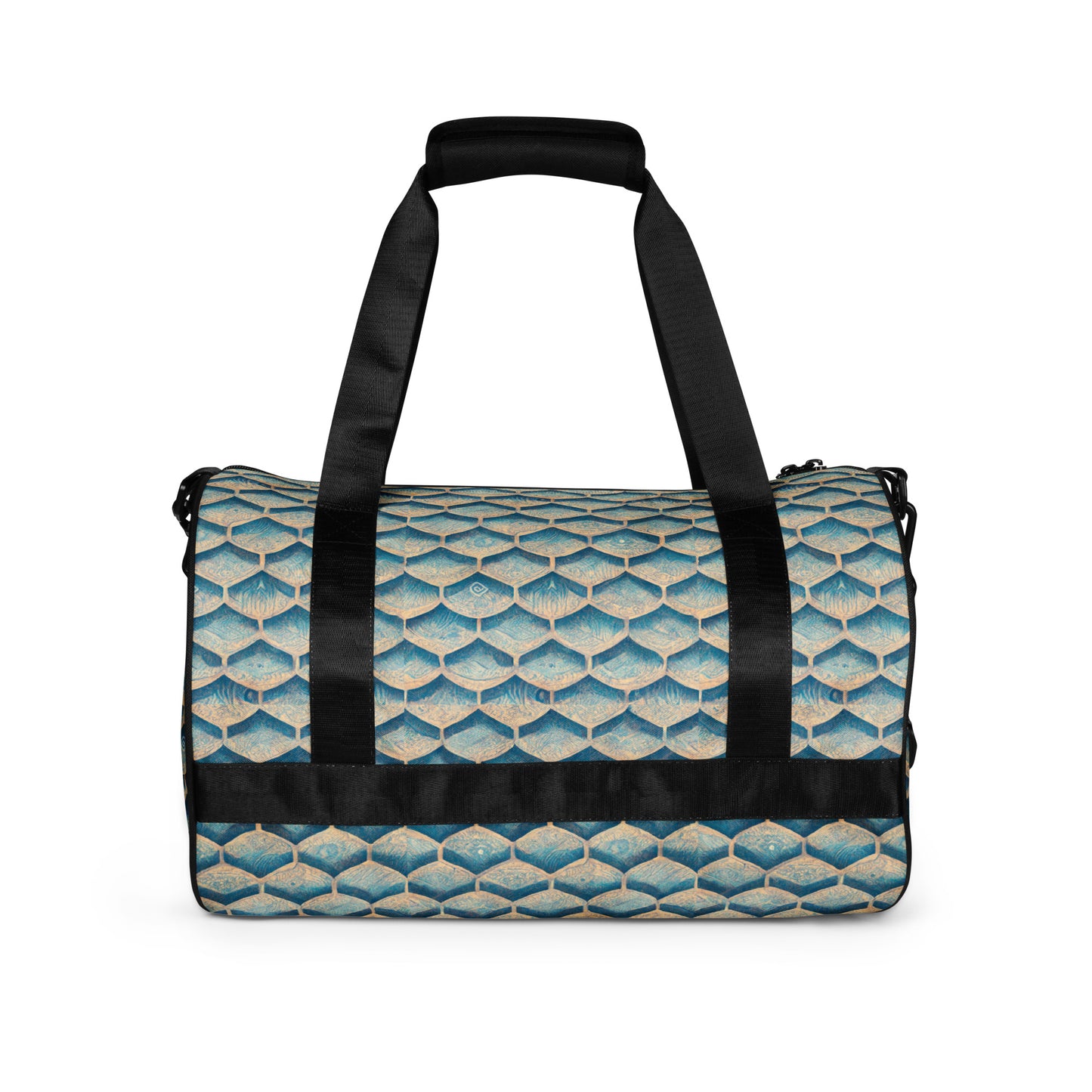 Seafoam Scales gym bag