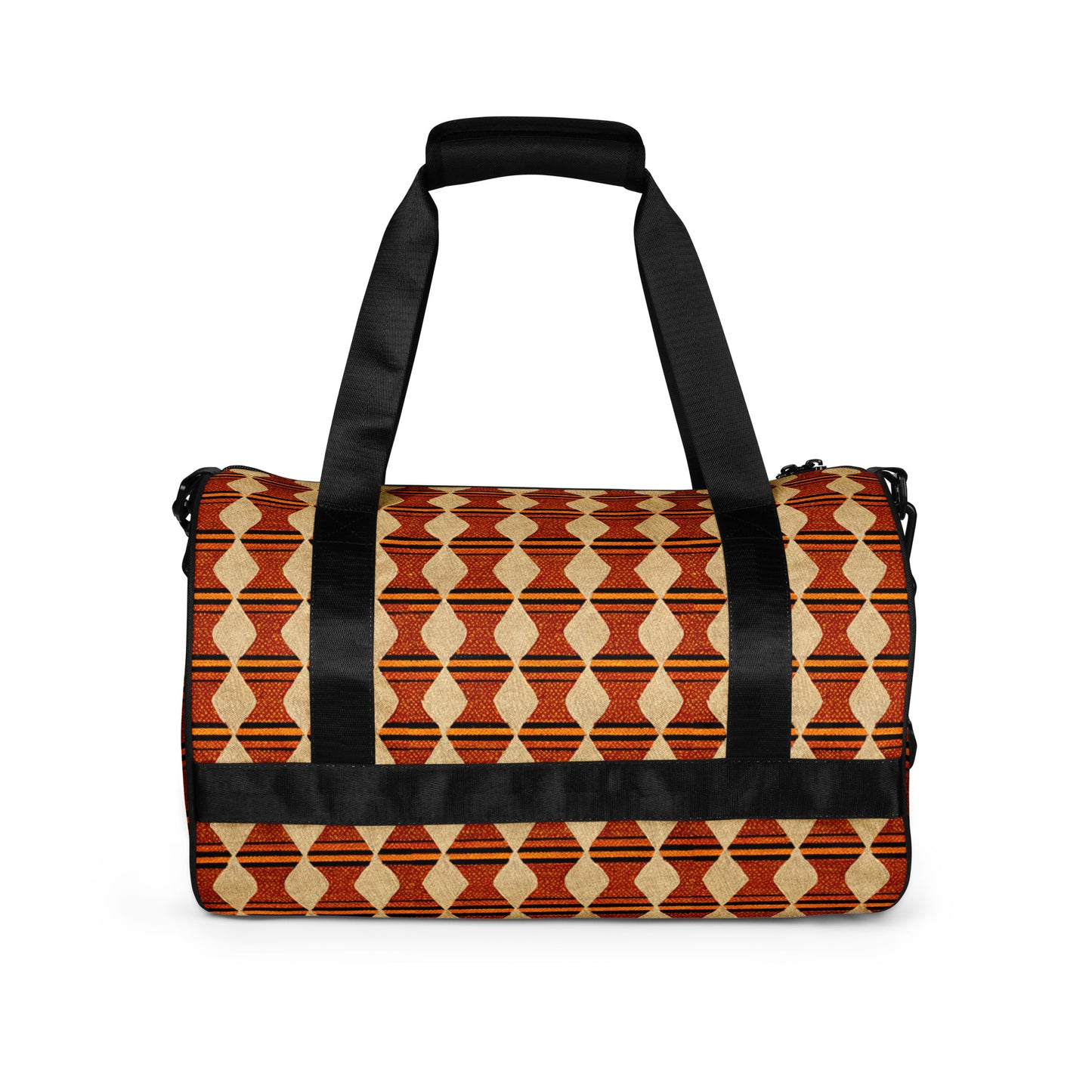 Tribal Tranquility In Neutral gym bag