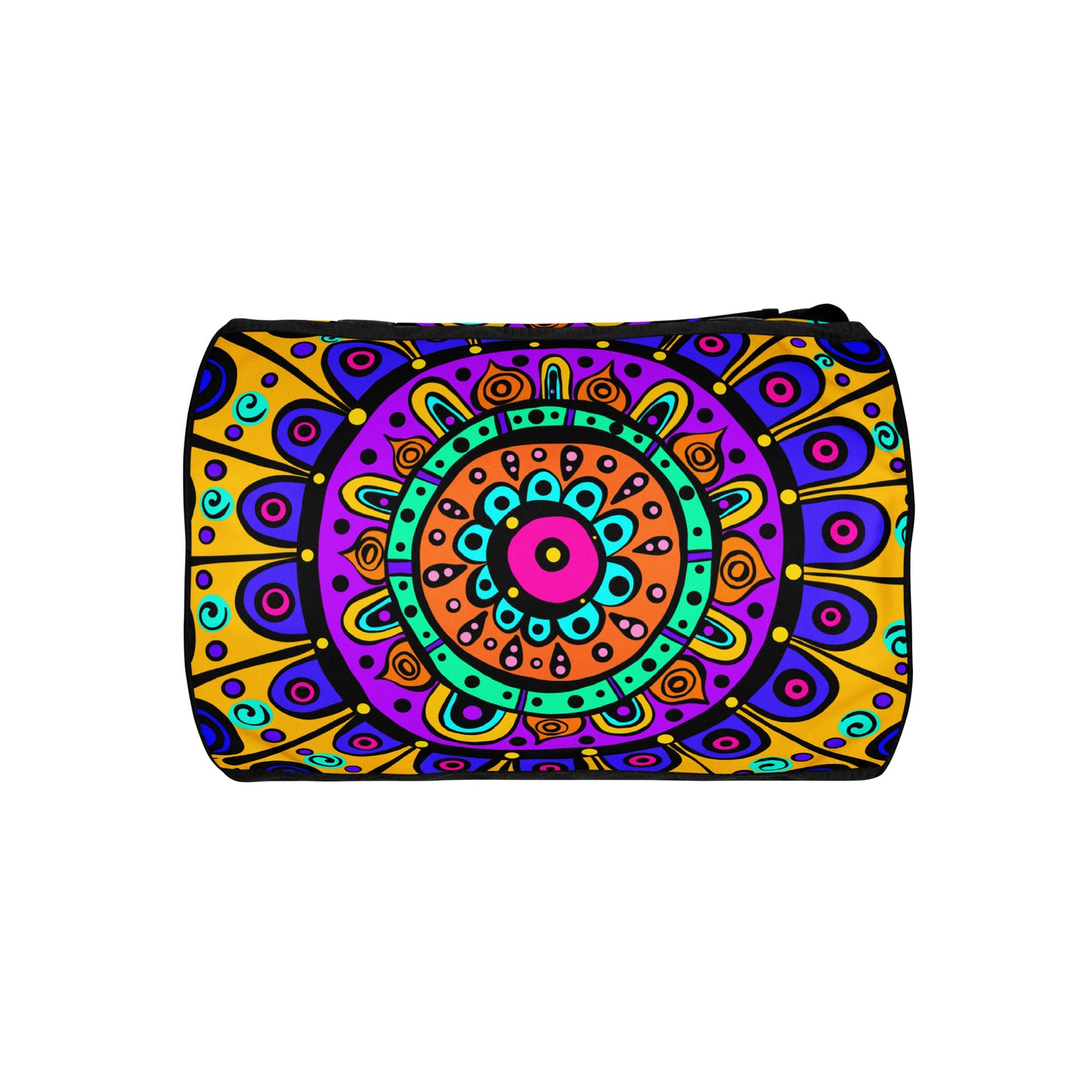 Mandala with Yellow gym bag