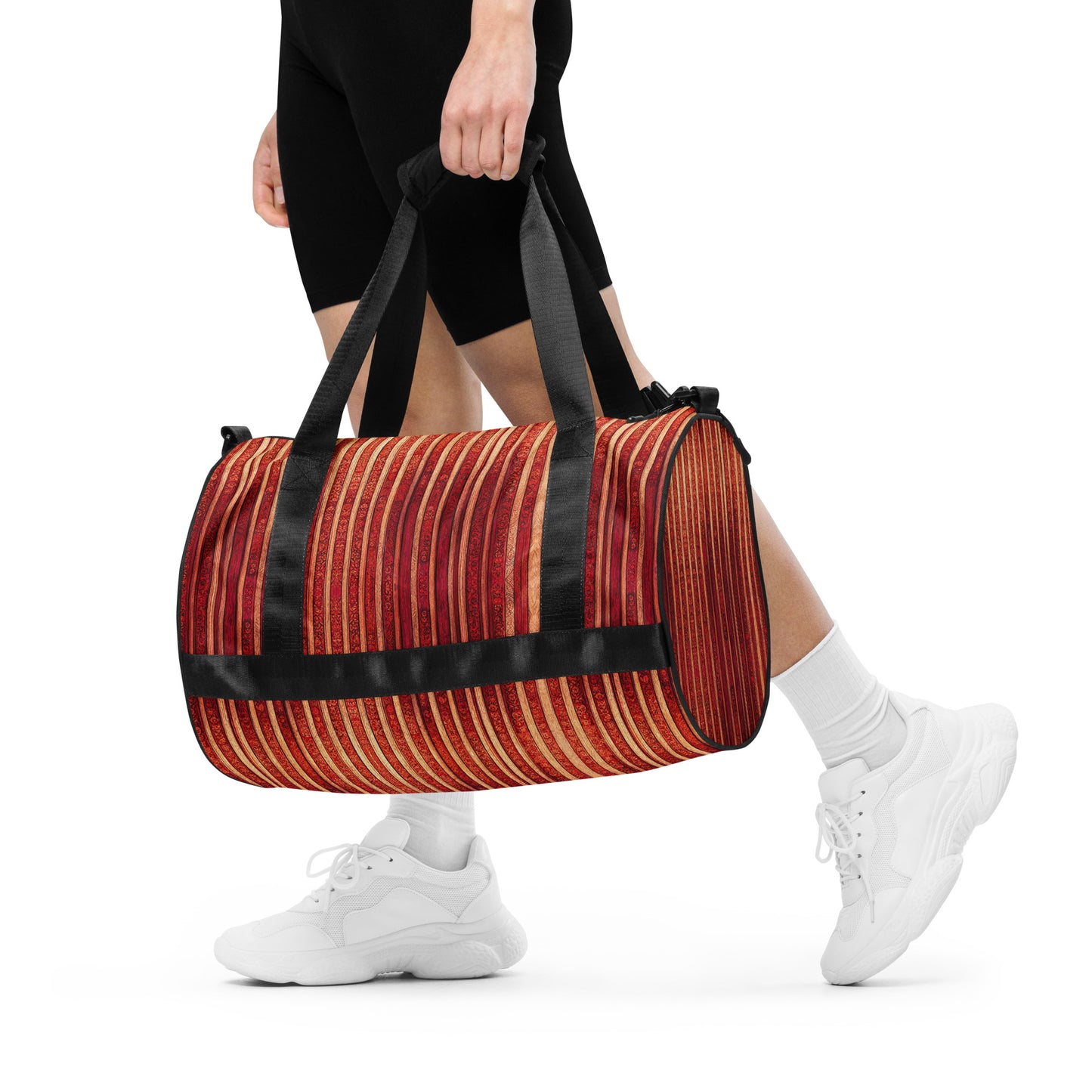 Intricate Carmine gym bag