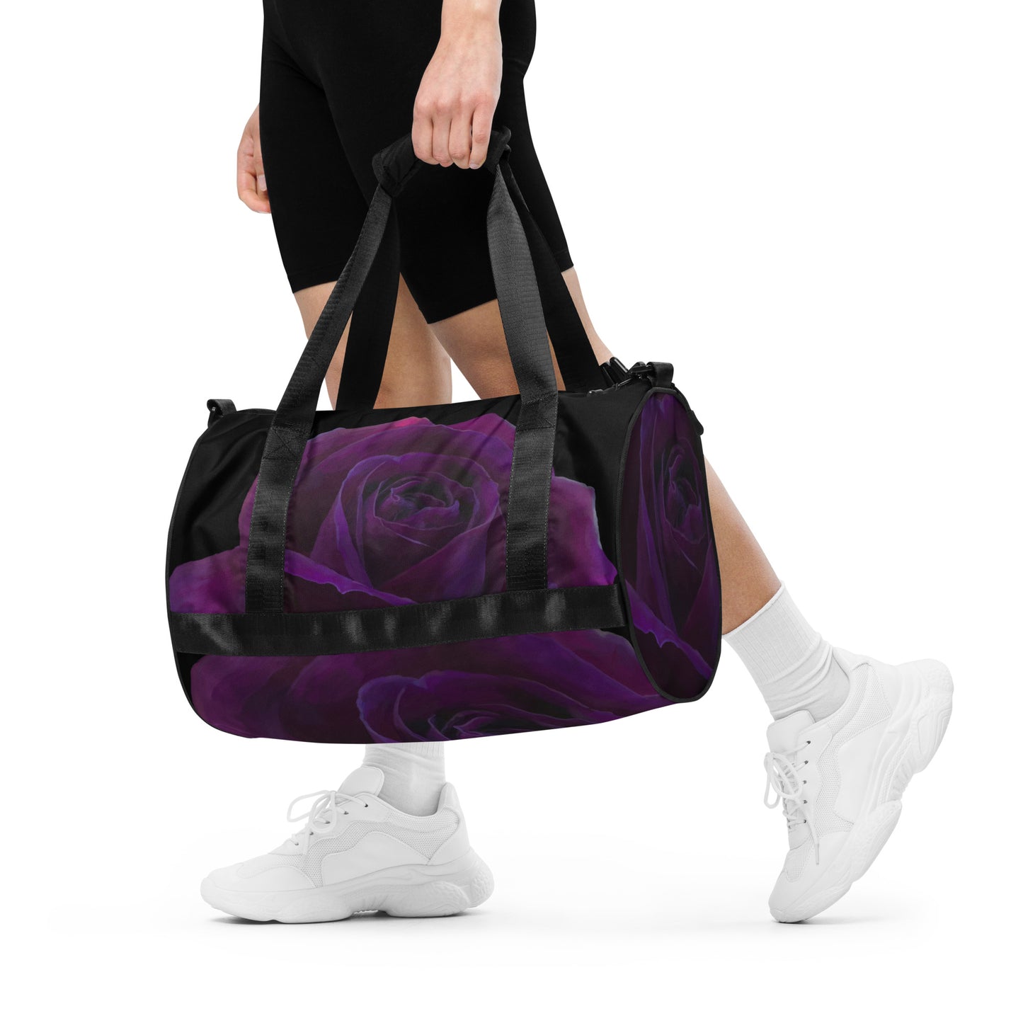 Joey’s Purple Rose gym bag