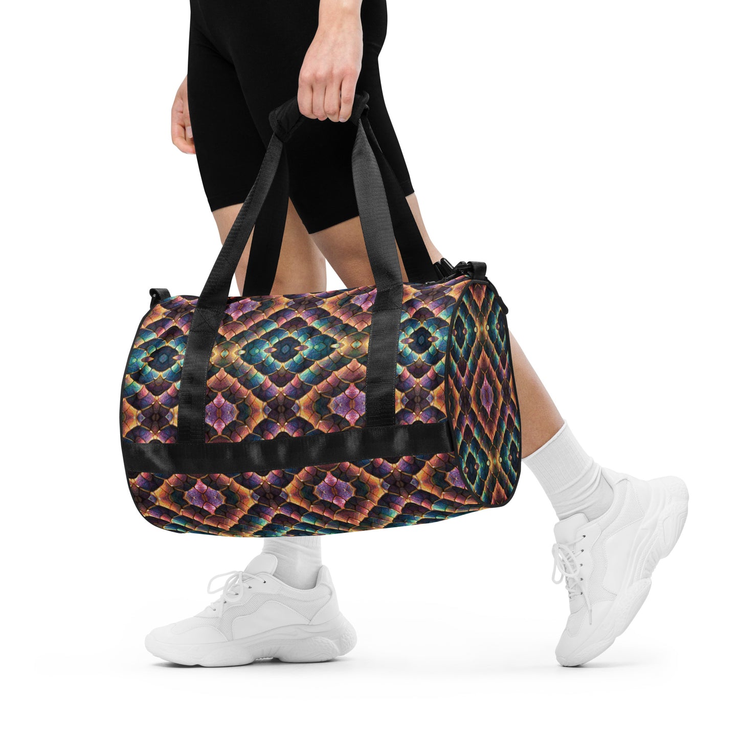 Joannesong, the Prismatic Wilderness Muse gym bag