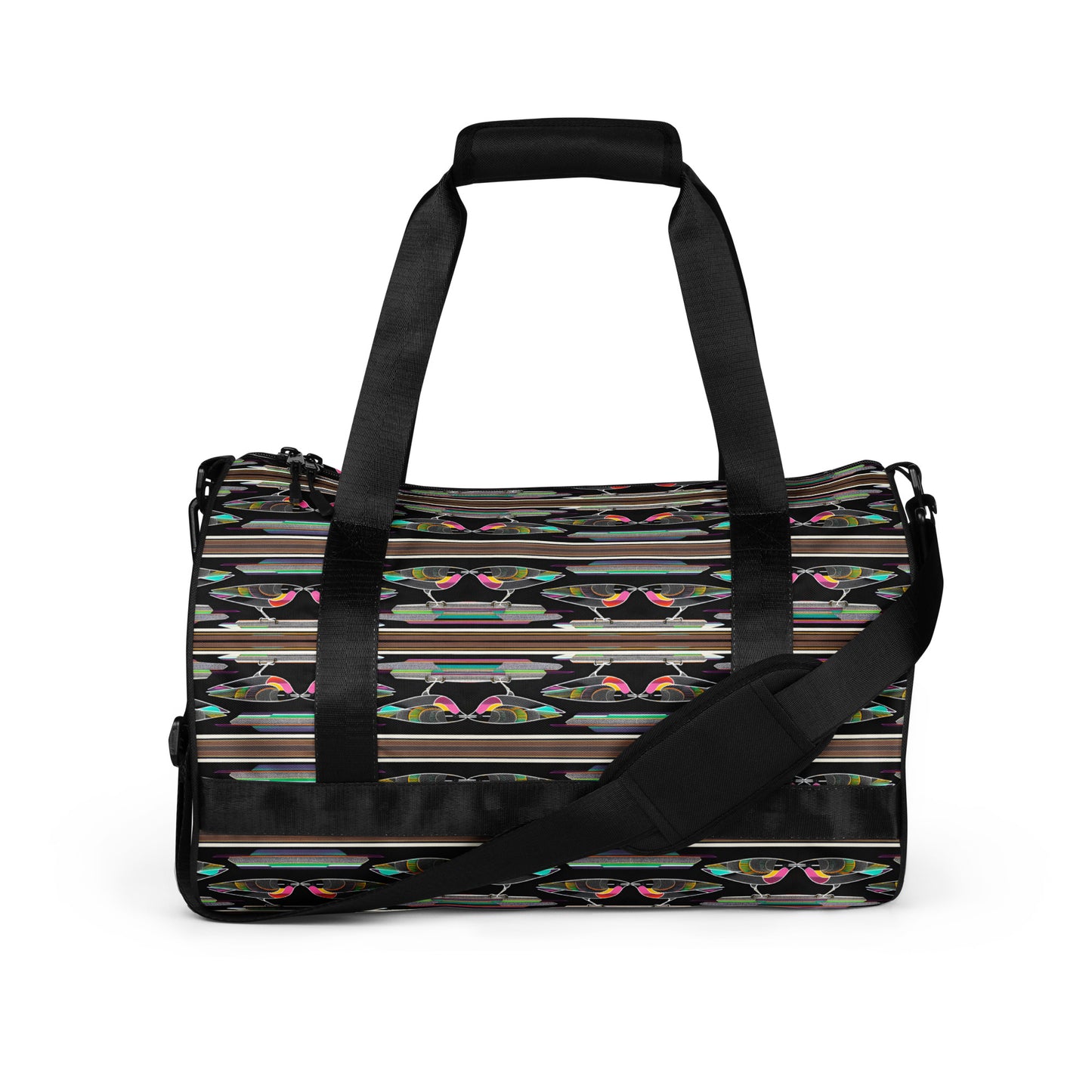 Kissing Birds gym bag