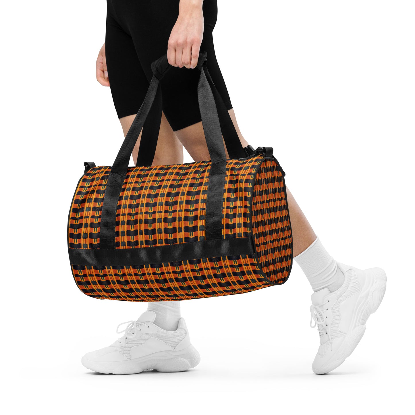 Lusaka Loomed Landscape  gym bag