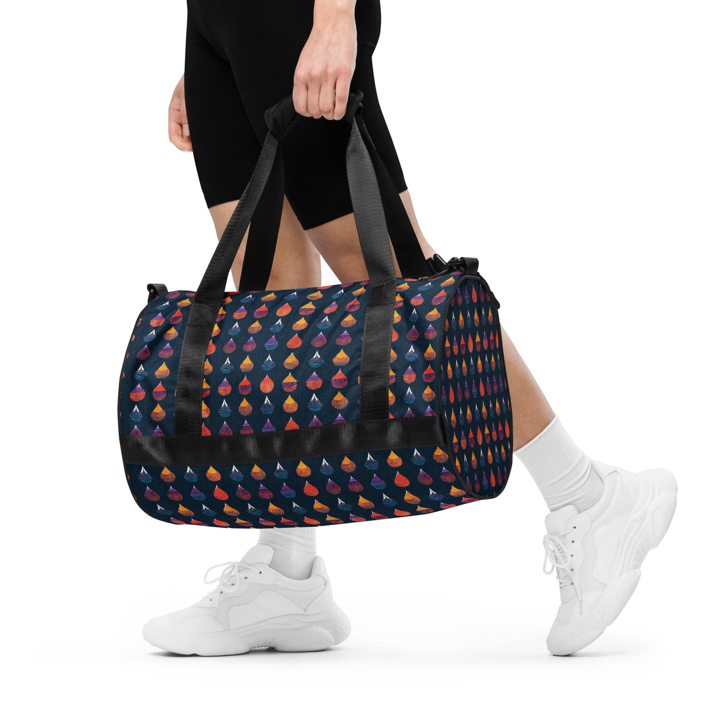 Prismatic Precipitation gym bag