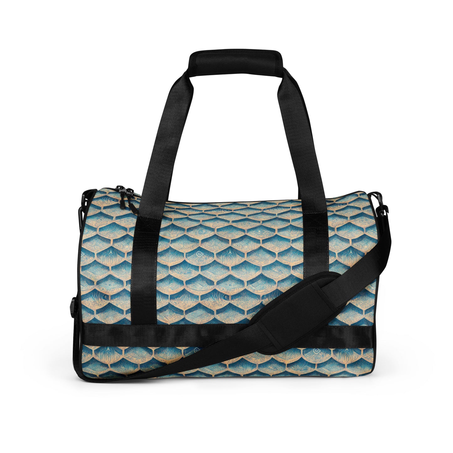 Seafoam Scales gym bag