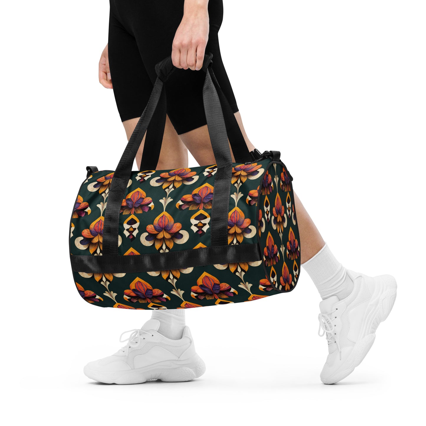 Taza’s Radiant Petals gym bag