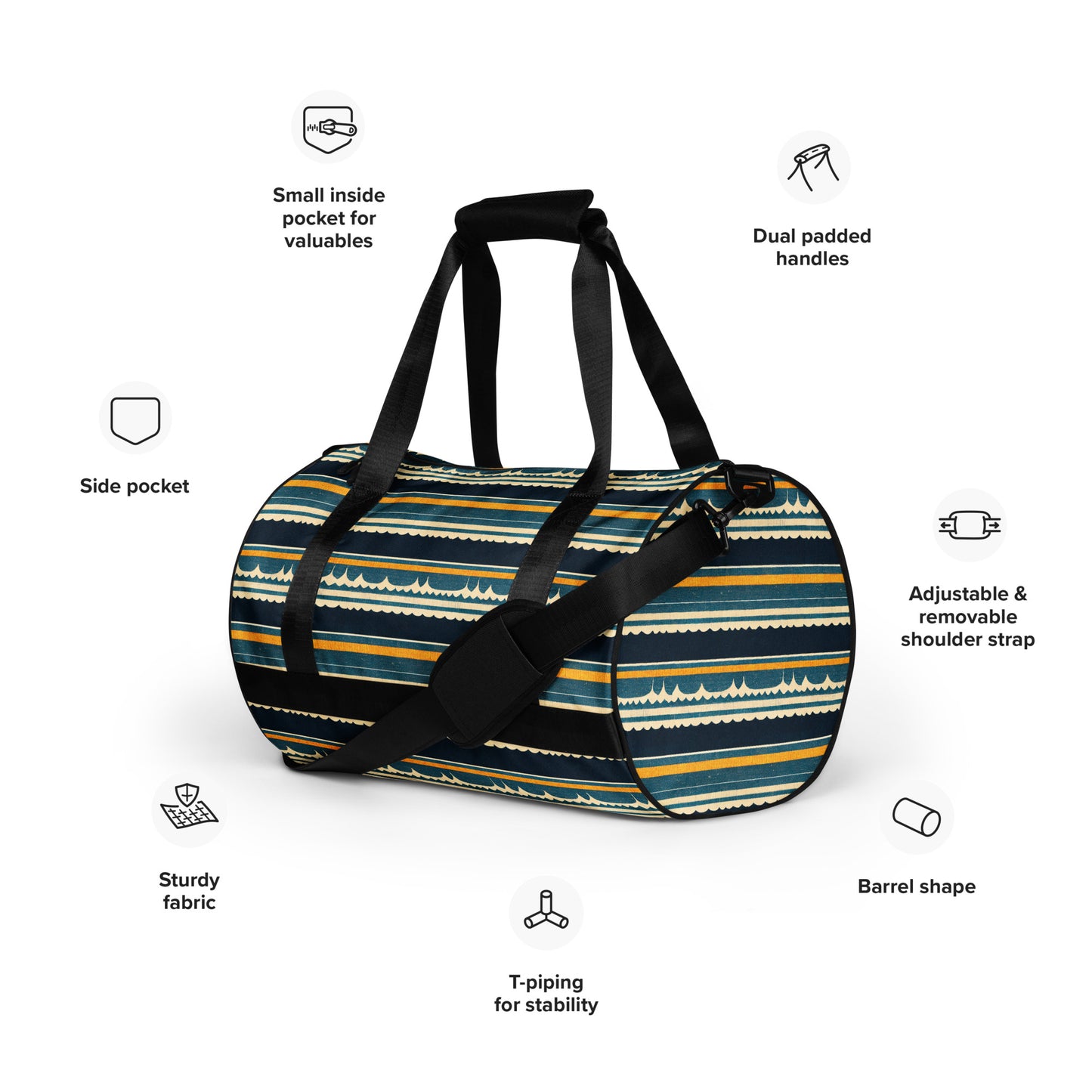 Ebb and Flow gym bag