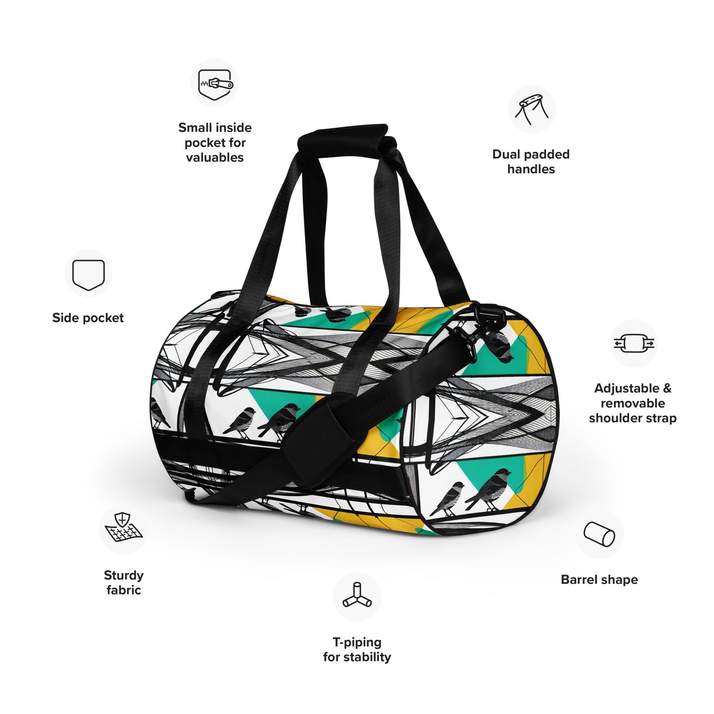 Electric Chirping gym bag