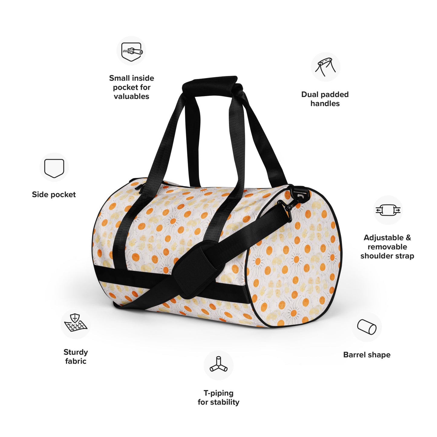 Fall Sun gym bag