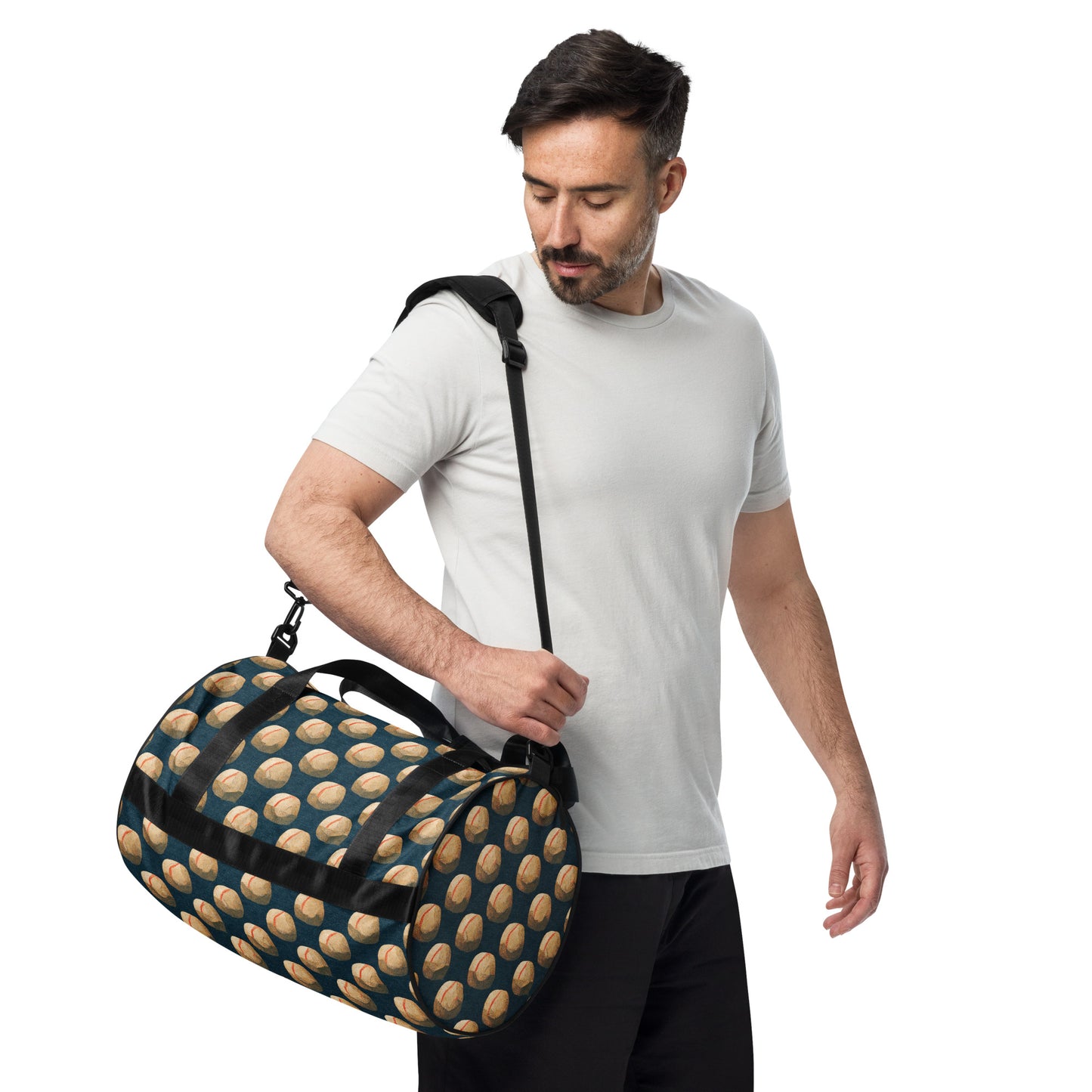 Home Run Hues gym bag