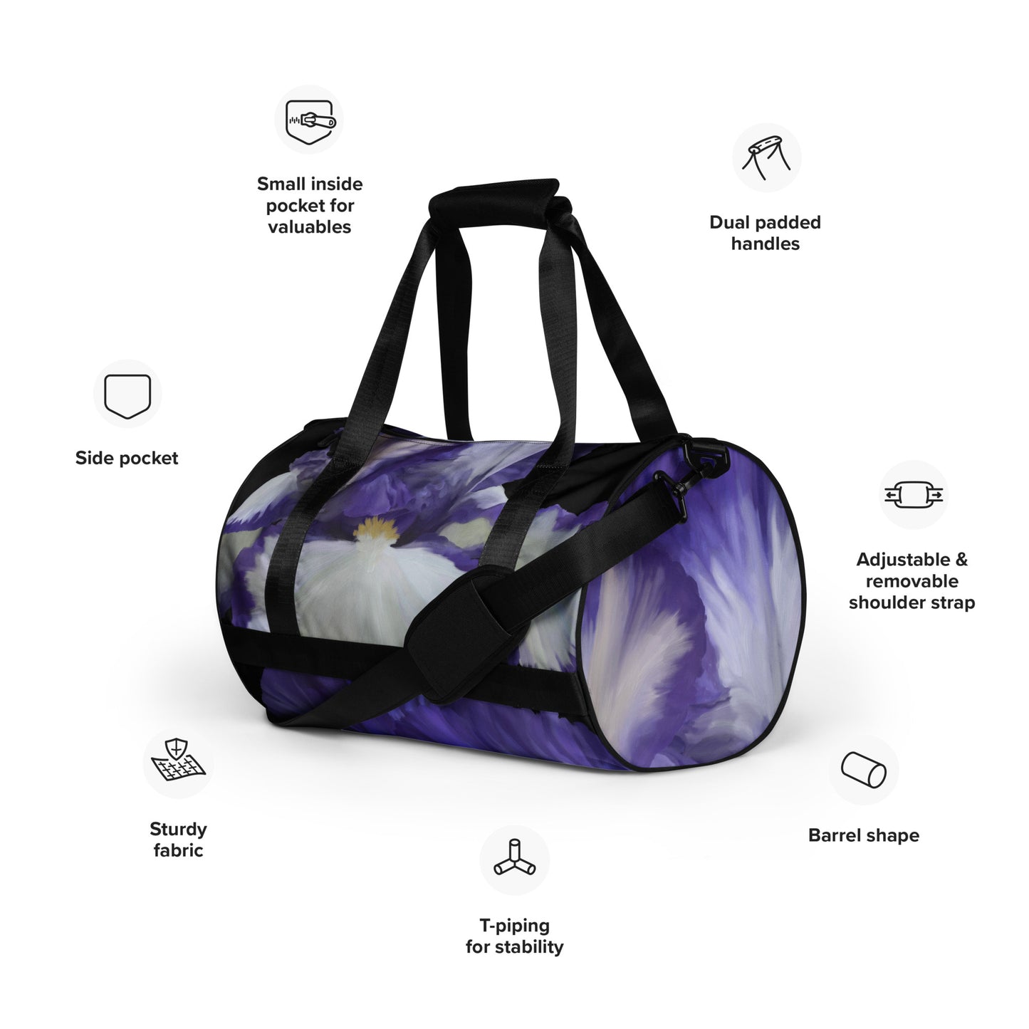 Joanne’s Iris gym bag