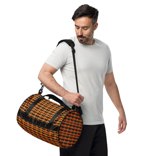 Lusaka Loomed Landscape  gym bag