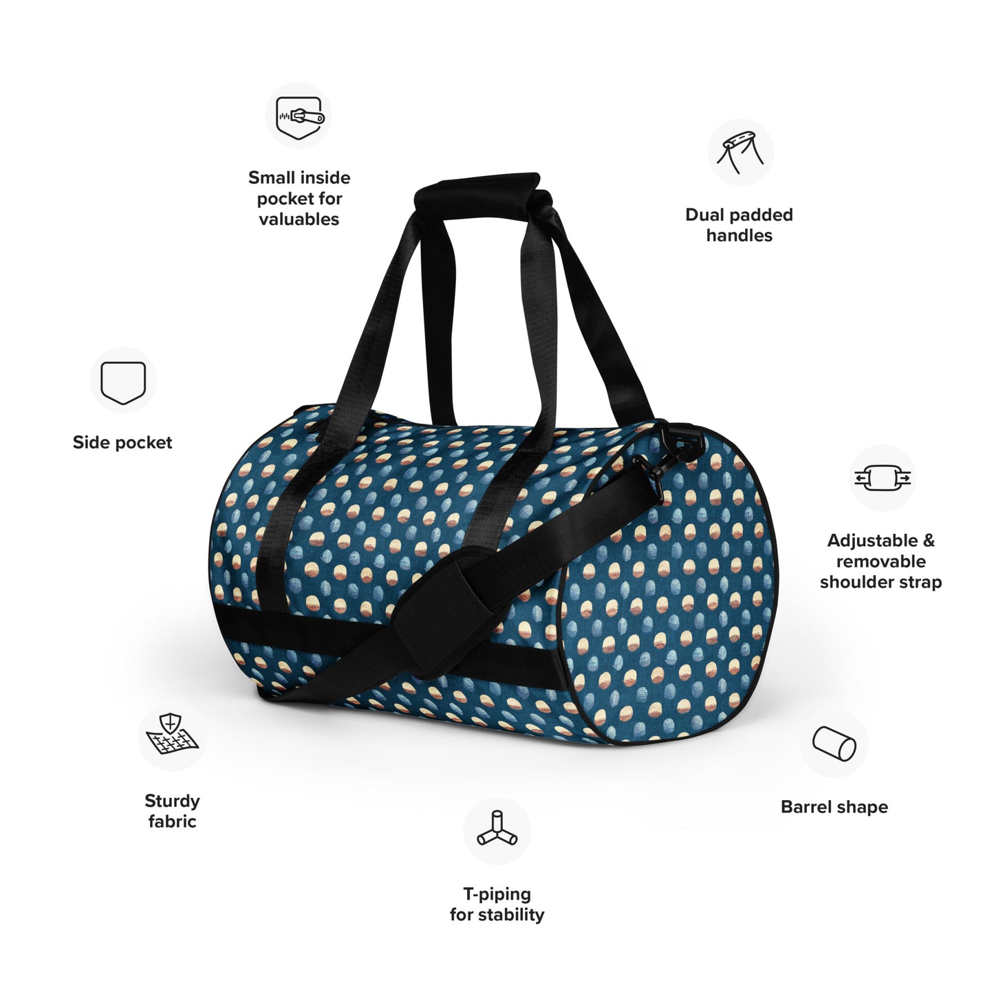 Play Ball gym bag