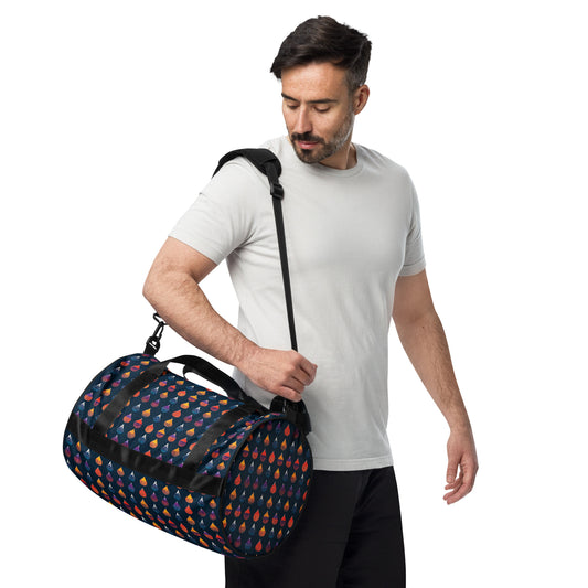 Prismatic Precipitation gym bag