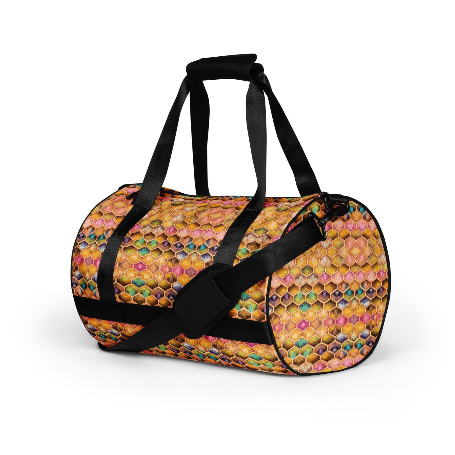 Rainbow Hive Radiance gym bag