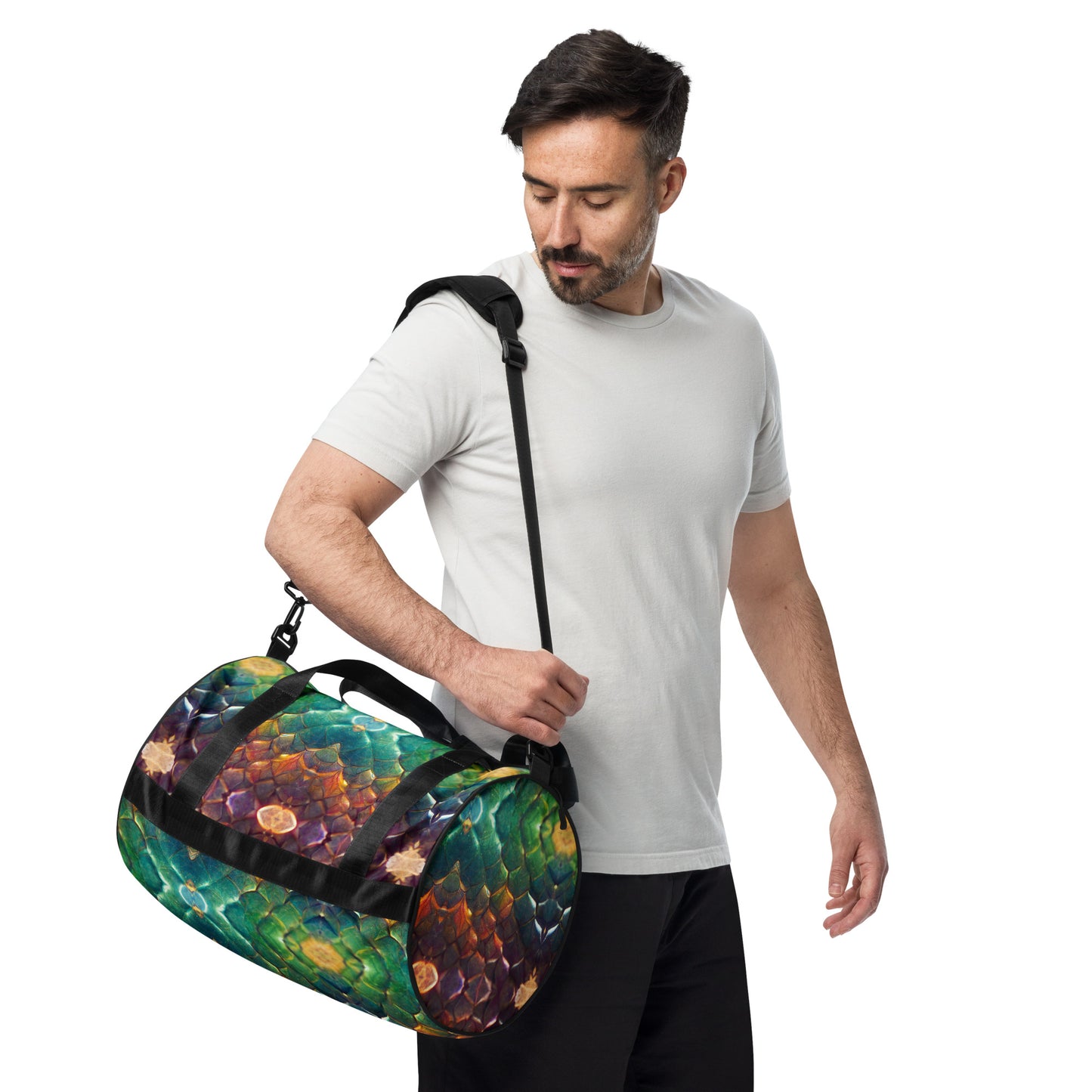 Prismijimmy, the Rainbow Guardian Dragon gym bag