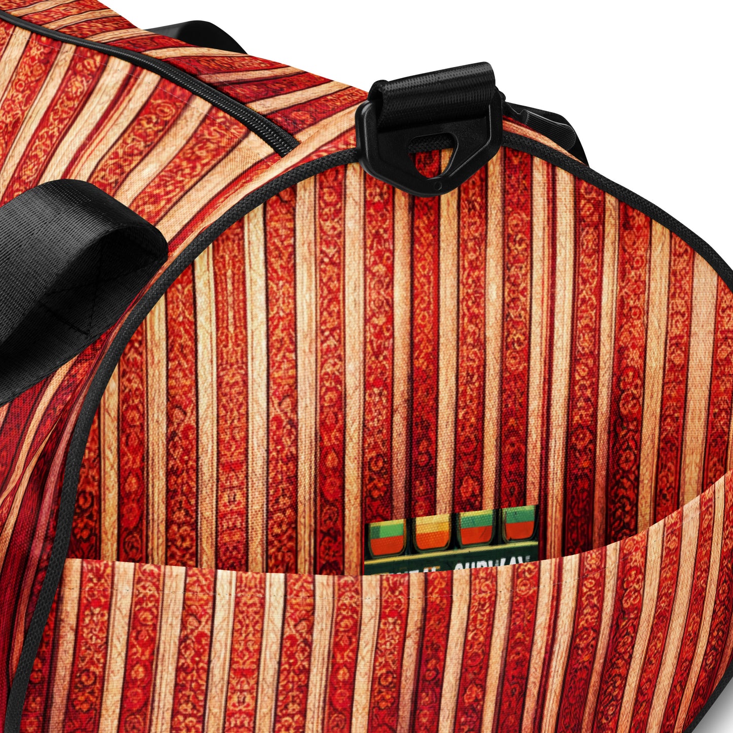 Intricate Carmine gym bag