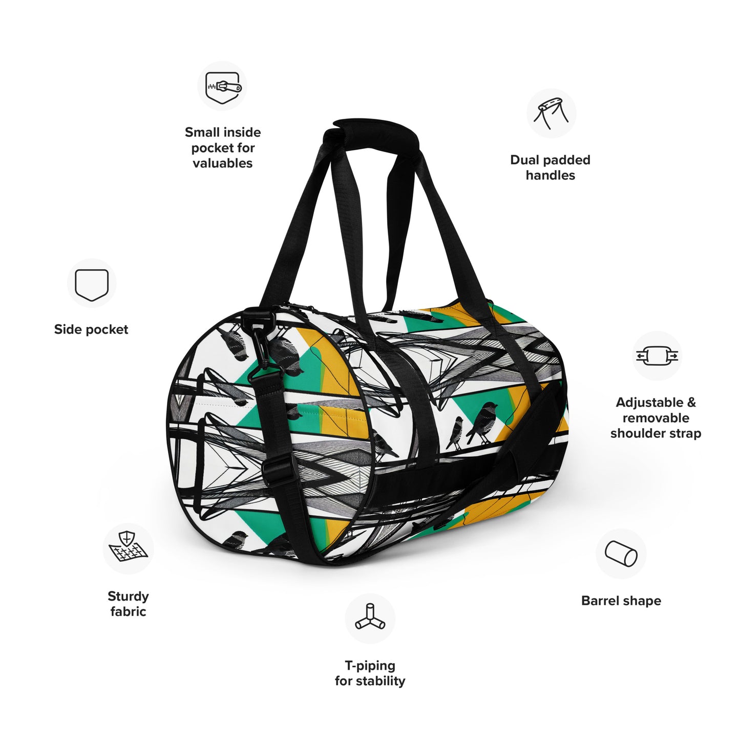 Electric Chirping gym bag