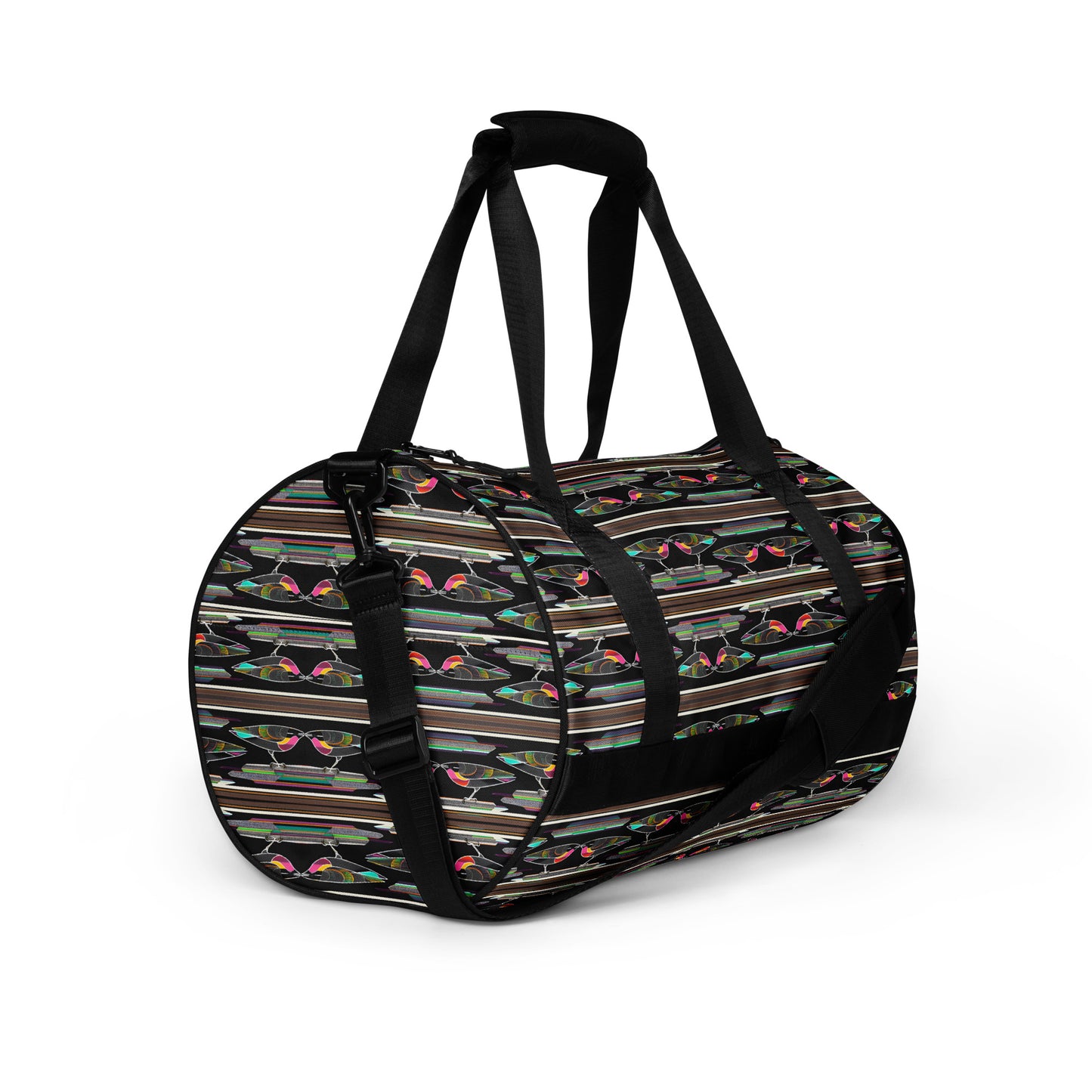 Kissing Birds gym bag