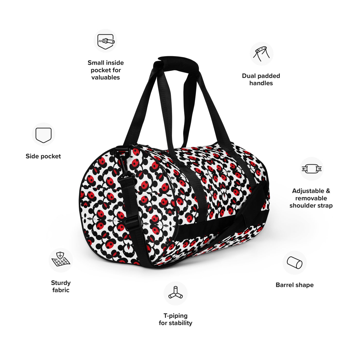 Laybug Noir gym bag