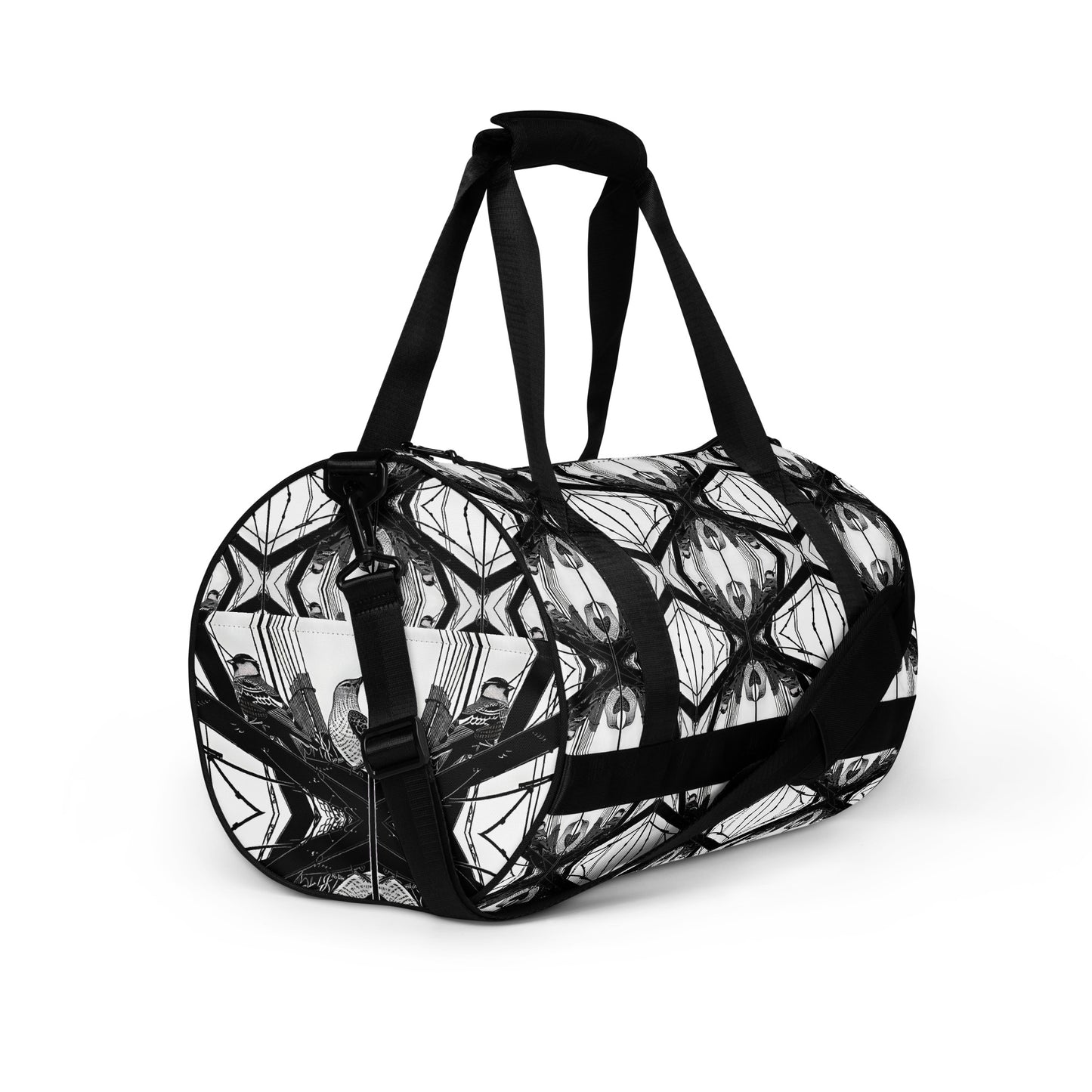 Love and Birds gym bag