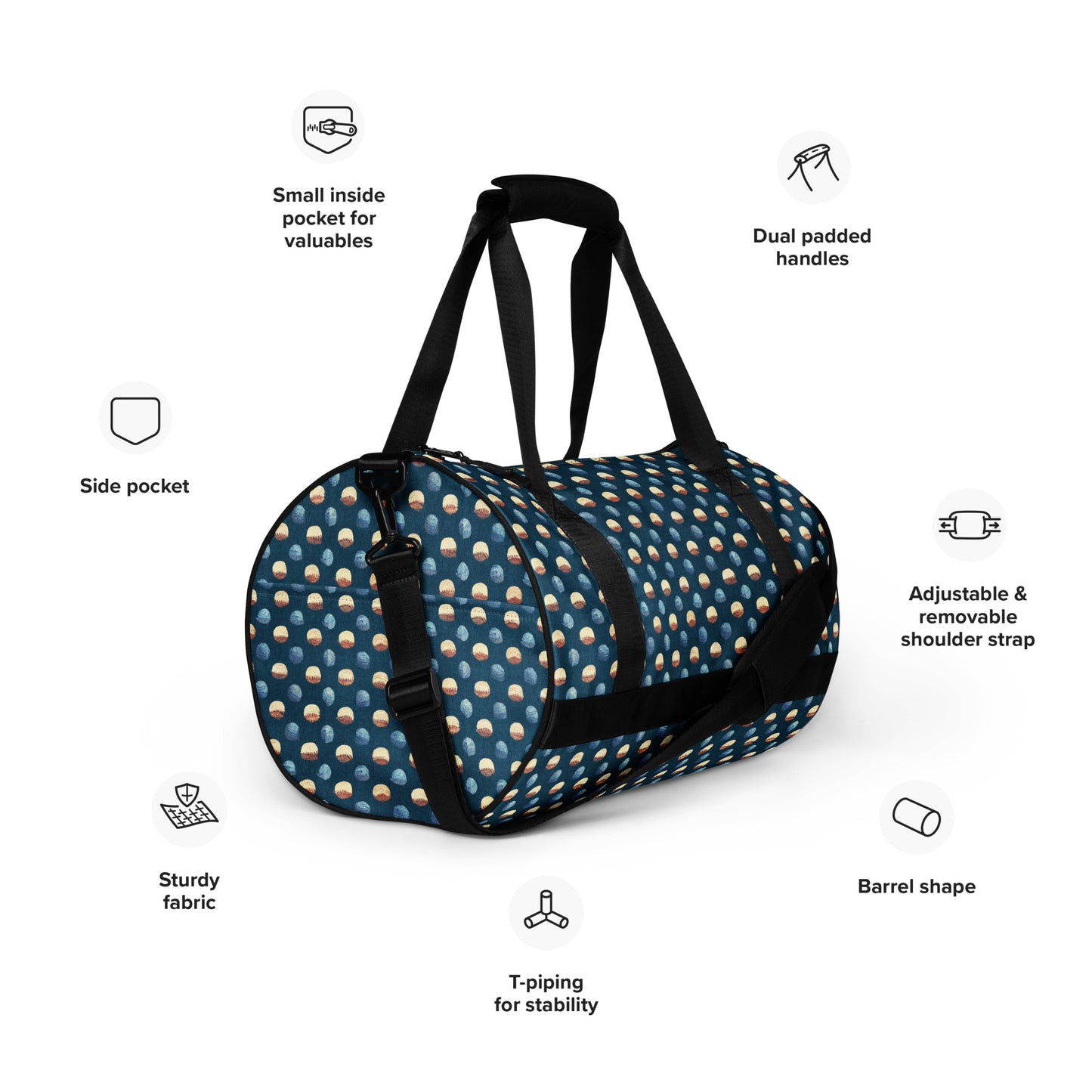 Play Ball gym bag