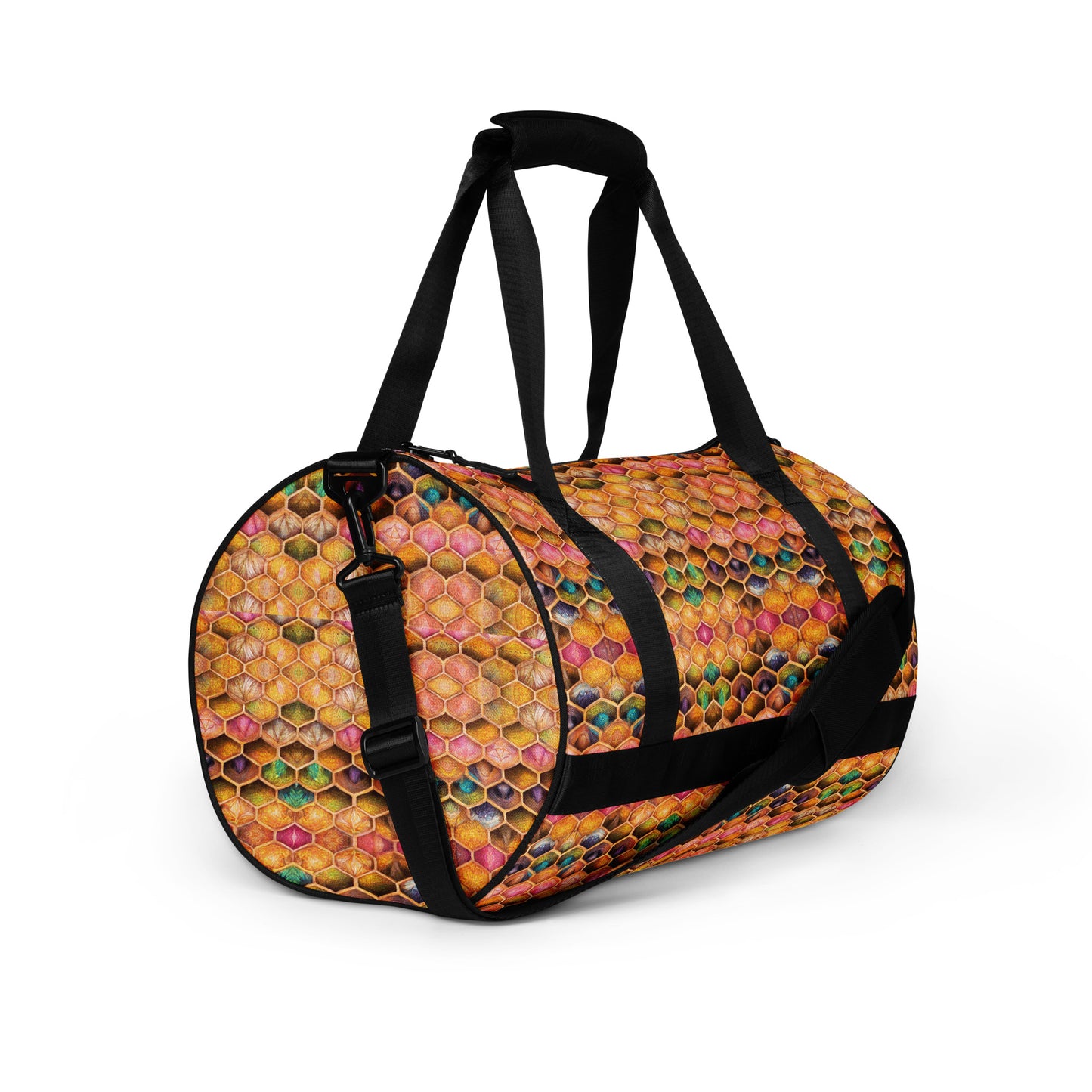 Rainbow Hive Radiance gym bag