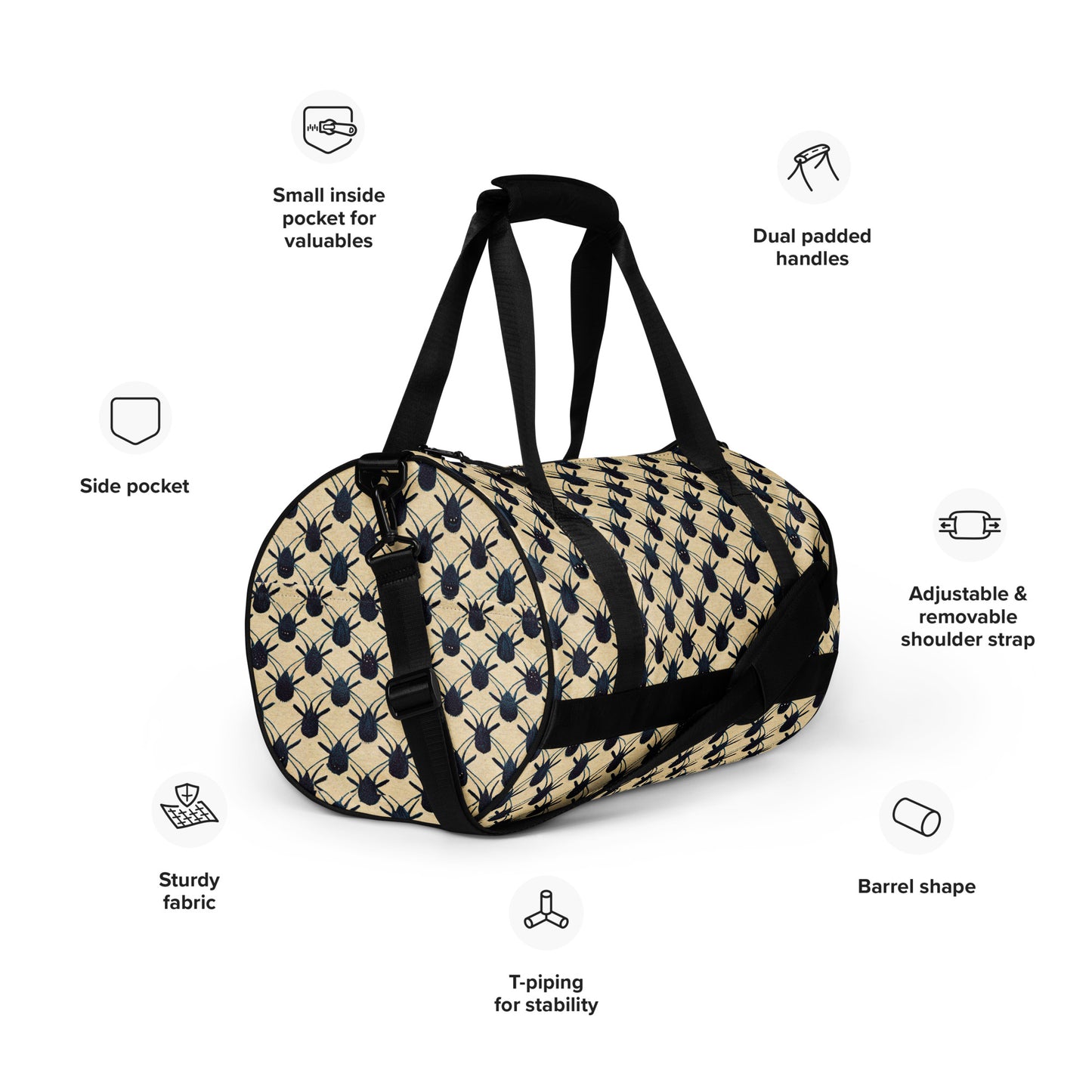 Spider Weave gym bag