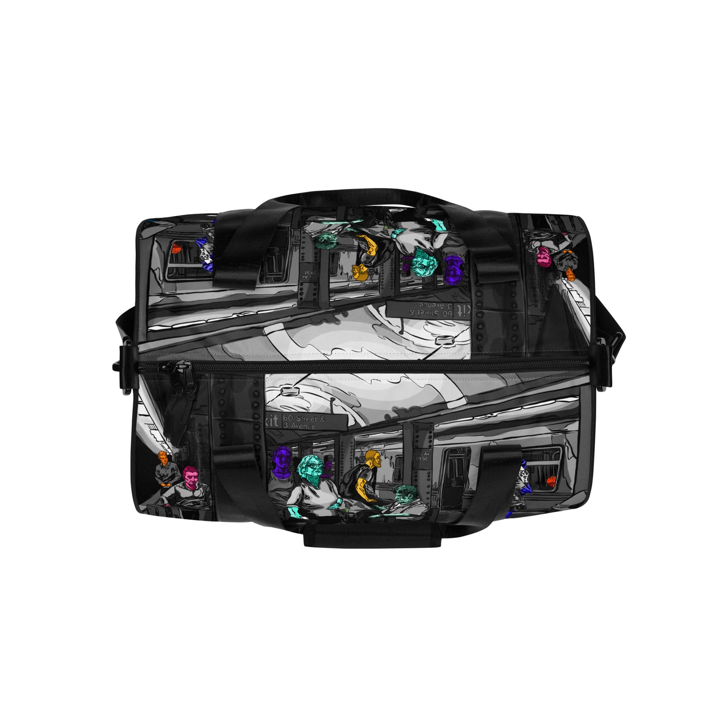 Lexington Station NYC Subway gym bag