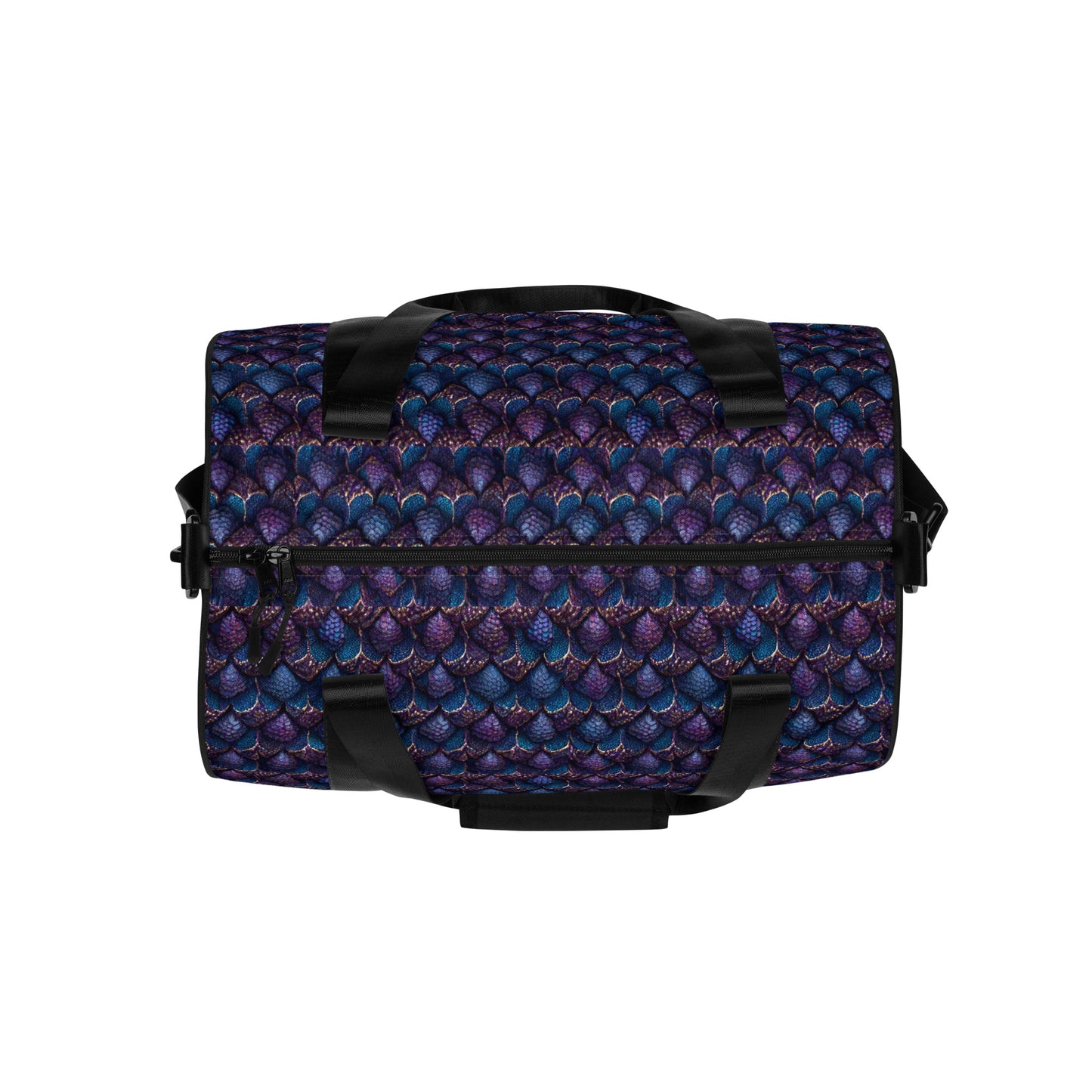 Luminosa, the Radiant Amethyst Drakon gym bag