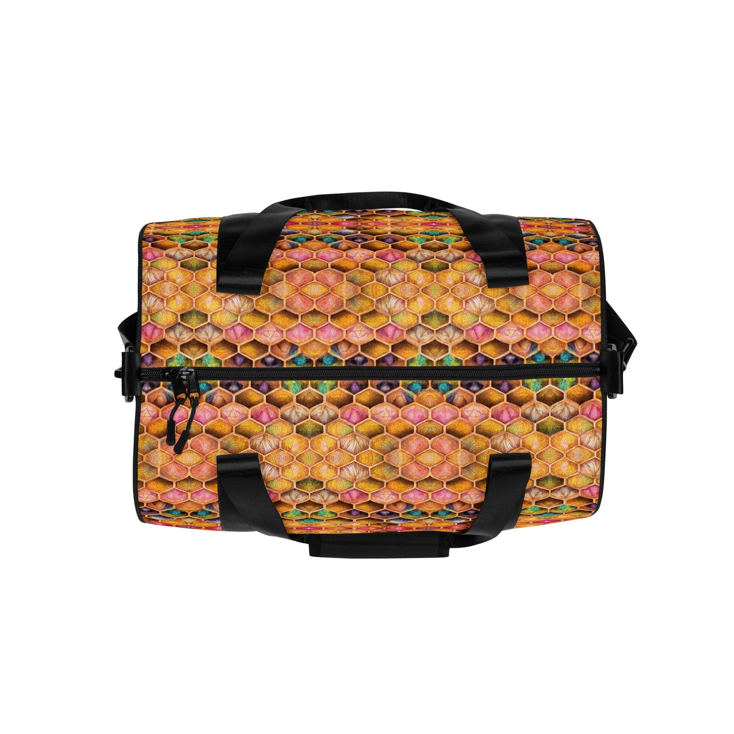 Rainbow Hive Radiance gym bag