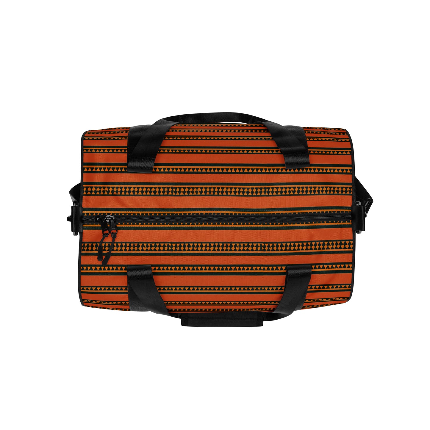 Timbuktu Tangerine Tapestry gym bag