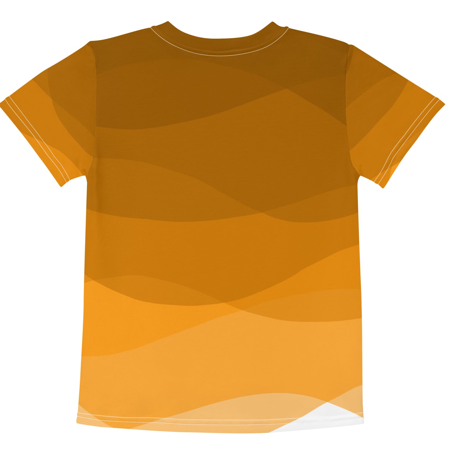 Tangerine Whirlpool Kids crew neck t-shirt