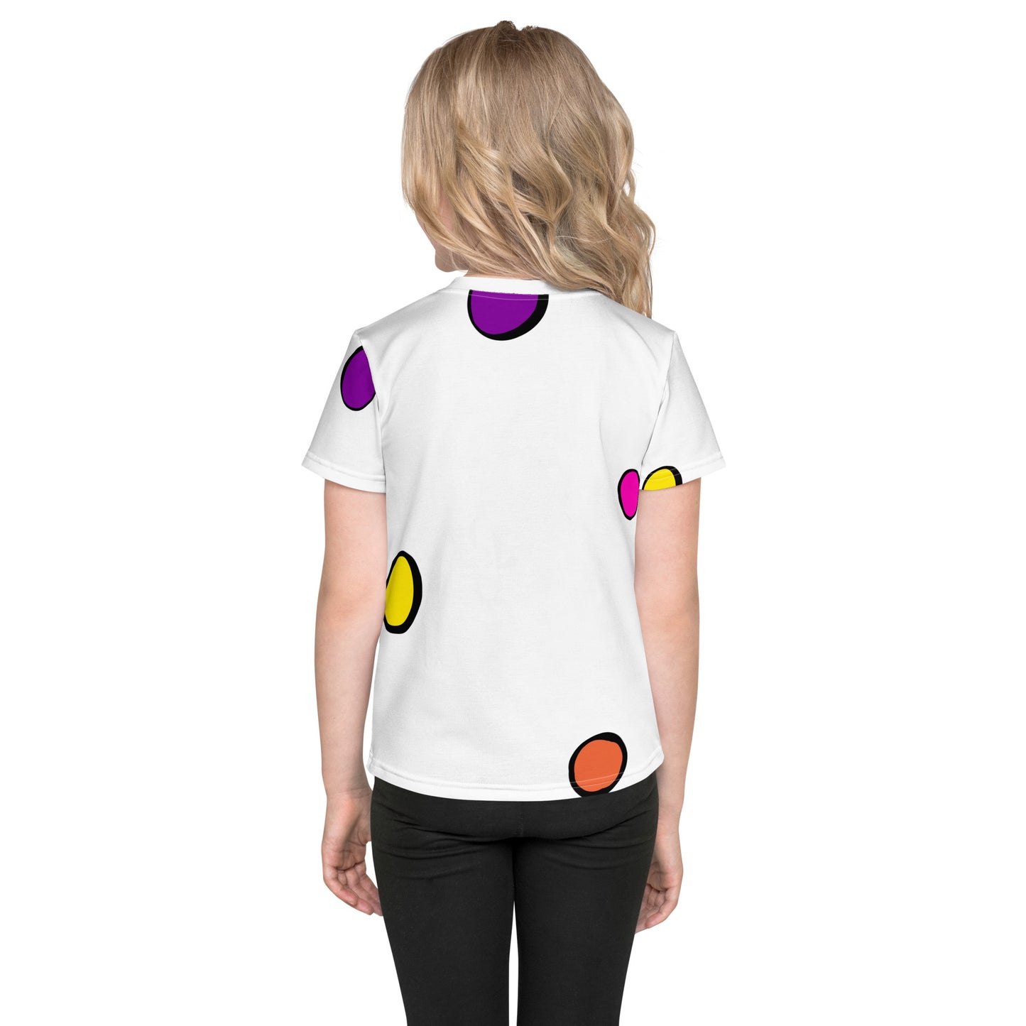 Dots Kids crew neck t-shirt