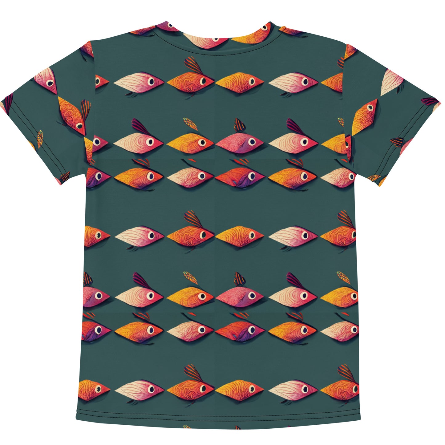 Brilliant Fish Brigade Kids crew neck t-shirt