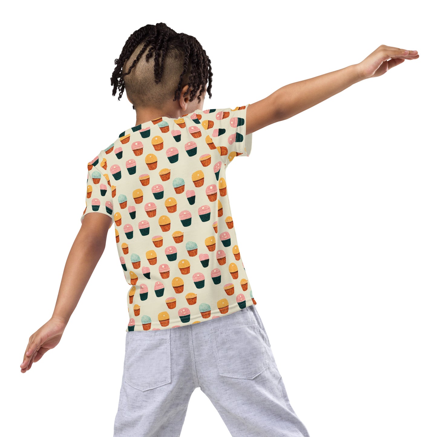 Cheerful Medley Boy’s crew neck t-shirt