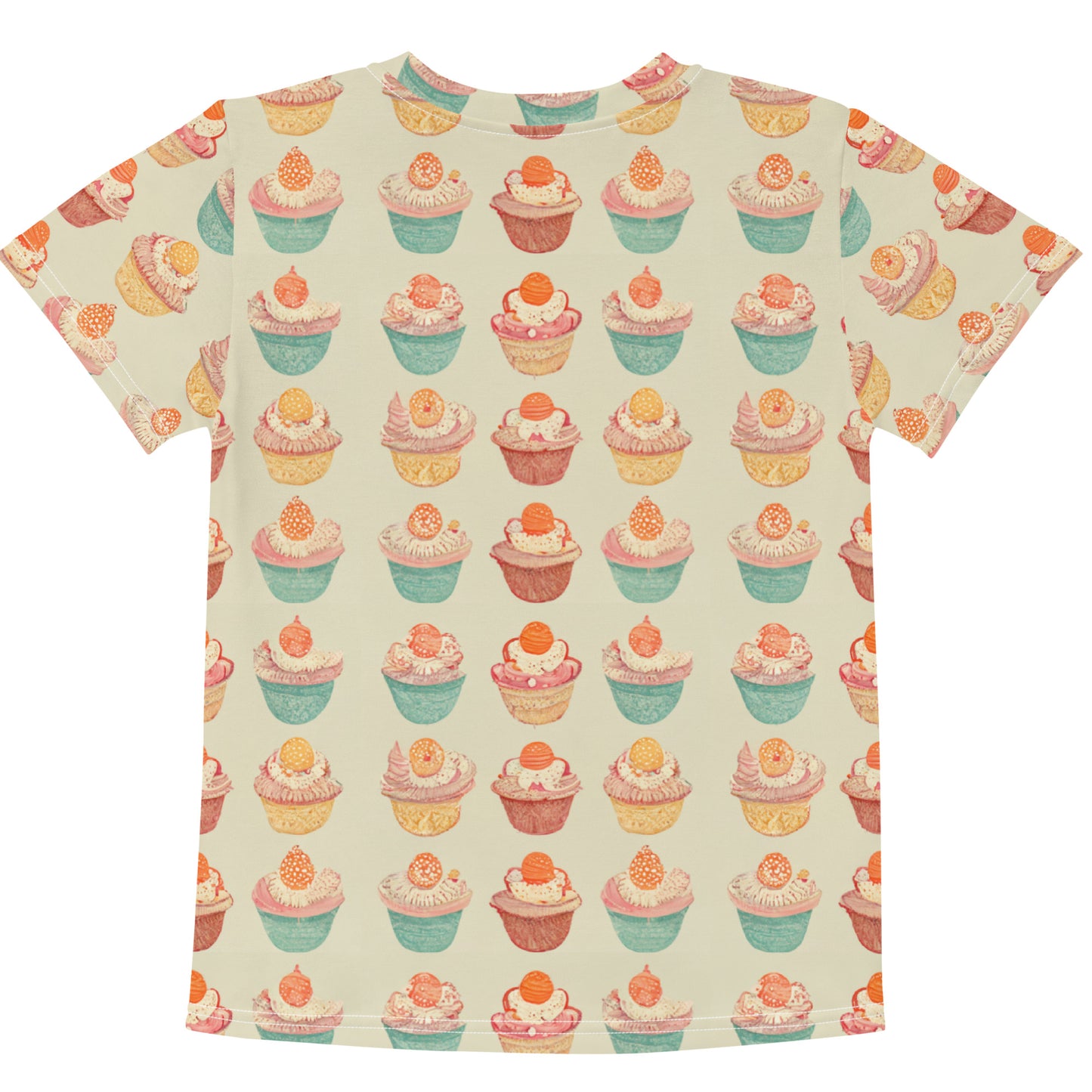 Cupcakery Girl’s crew neck t-shirt