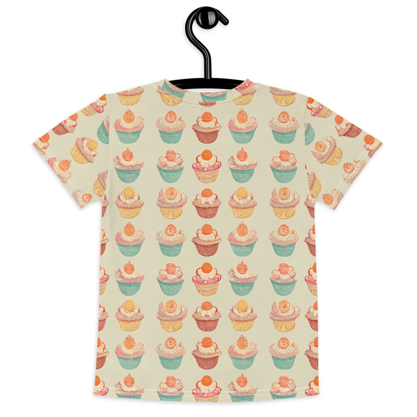 Cupcakery Girl’s crew neck t-shirt