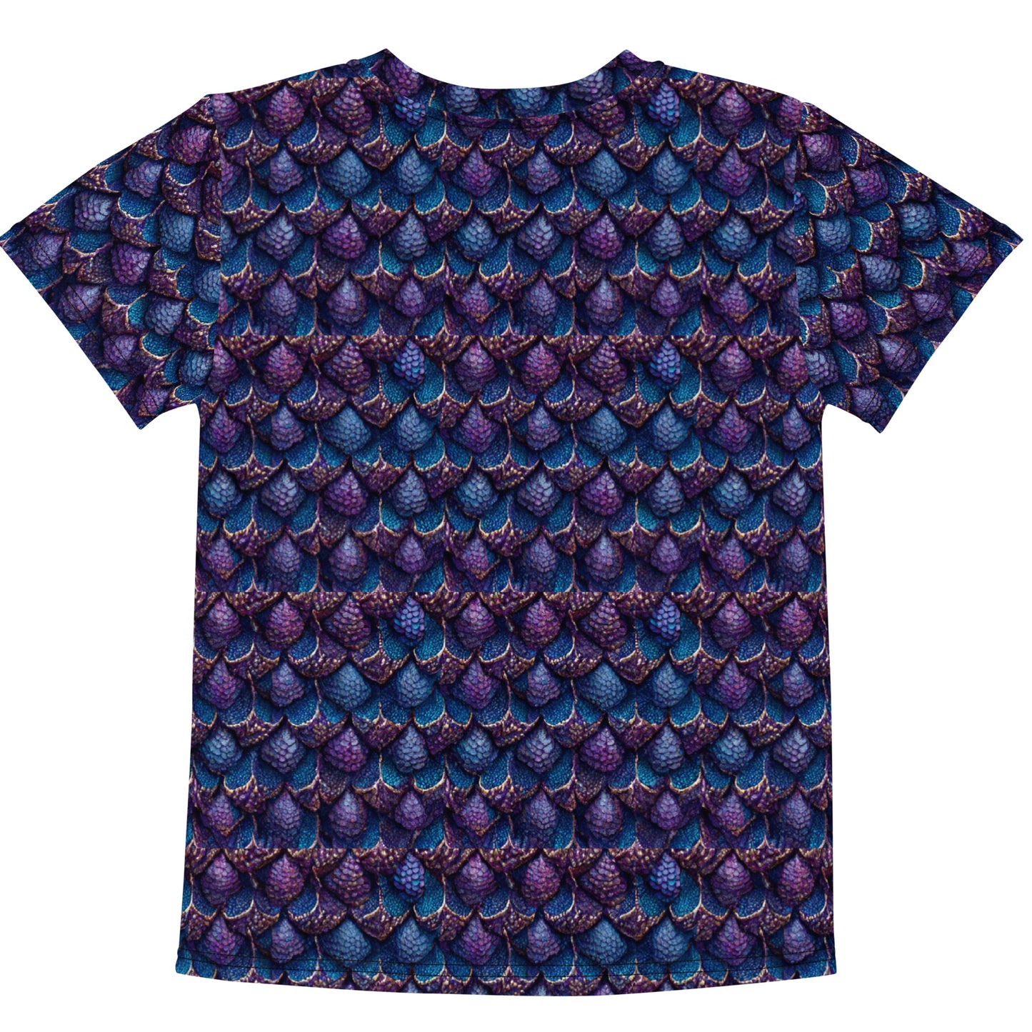 Luminosa, the Radiant Amethyst Drakon Girl’s crew neck t-shirt