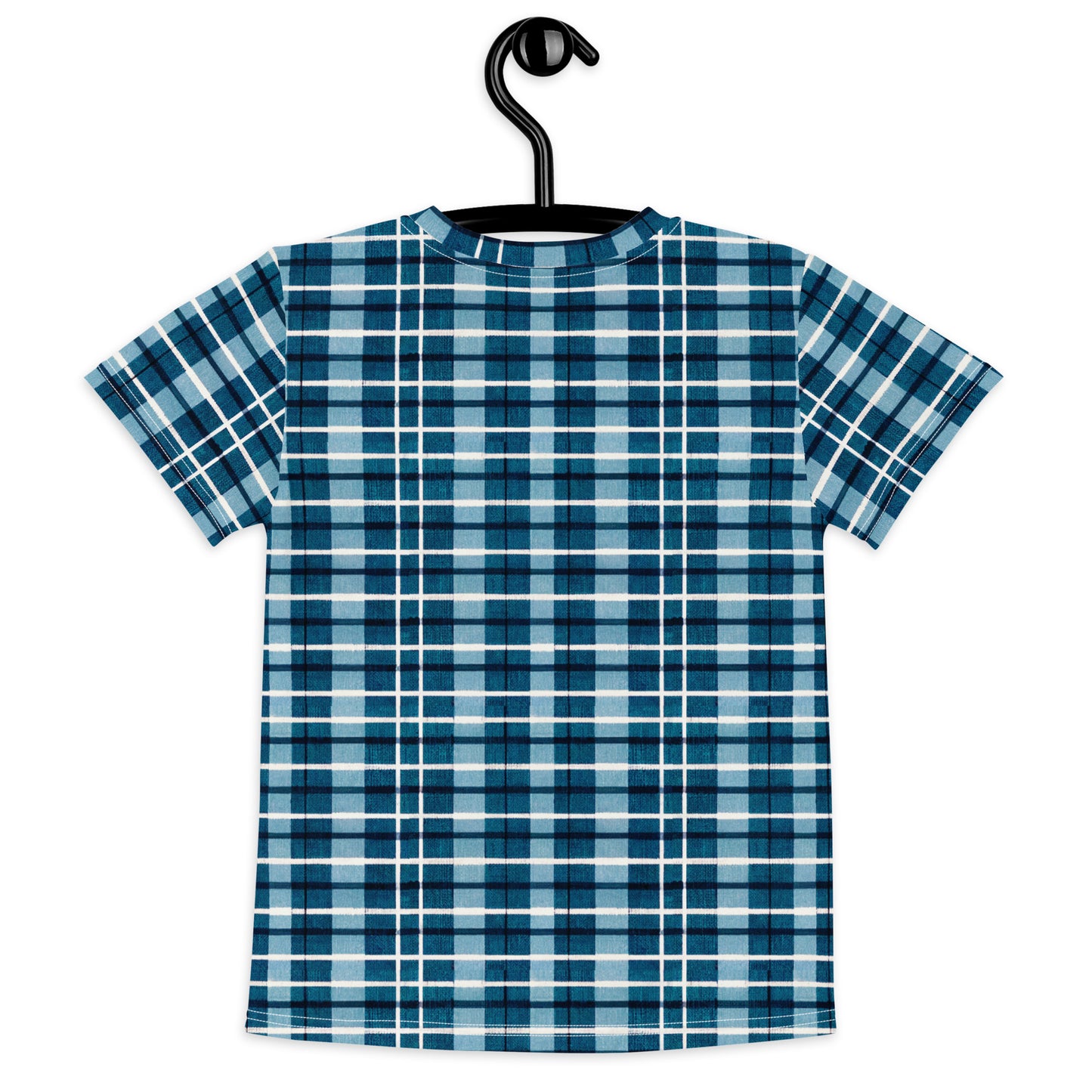 Scotsman’s Skyward Plaid Boy’s crew neck t-shirt