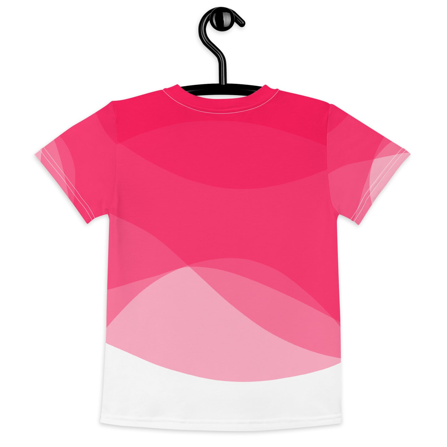 Hot Pink Hurricane Girl’s crew neck t-shirt