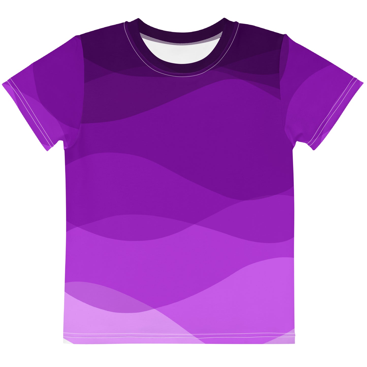 Plum Waves Kids crew neck t-shirt