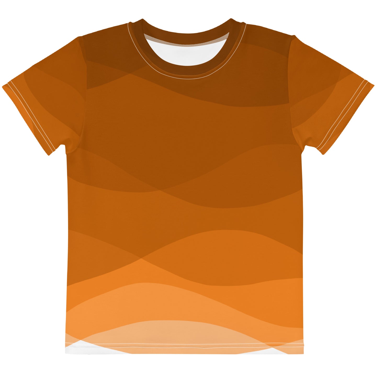 Pumpkin Spice Flow Kids crew neck t-shirt